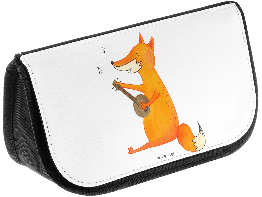 Kosmetyczka Lis gitara beauty tasche, Necessaire, toilettenbeutel, beauty case, reiseschminktasche, Waschbeutel, Schminktäschchen, Schminktasche, zubehörtasche, utensilientasche, hygiene tasche, Waschtasche, Make-Up Bag, Organizer Tasche, Kulturbeutel, kosmetiktäschchen, bad tasche, Beautybag, Reisenecessaires, Schminkbeutel, kosmetik beutel, Beauty Bag, kulturtäschchen, Kulturtasche, kleines Täschchen, Toilettentasche, reise kosmetiktasche, Kosmetiktasche, Fuchs, Geschenk Musiker, Musikerin, Sängerin, Füchse, Gitarre, Musik Spruch, Sänger