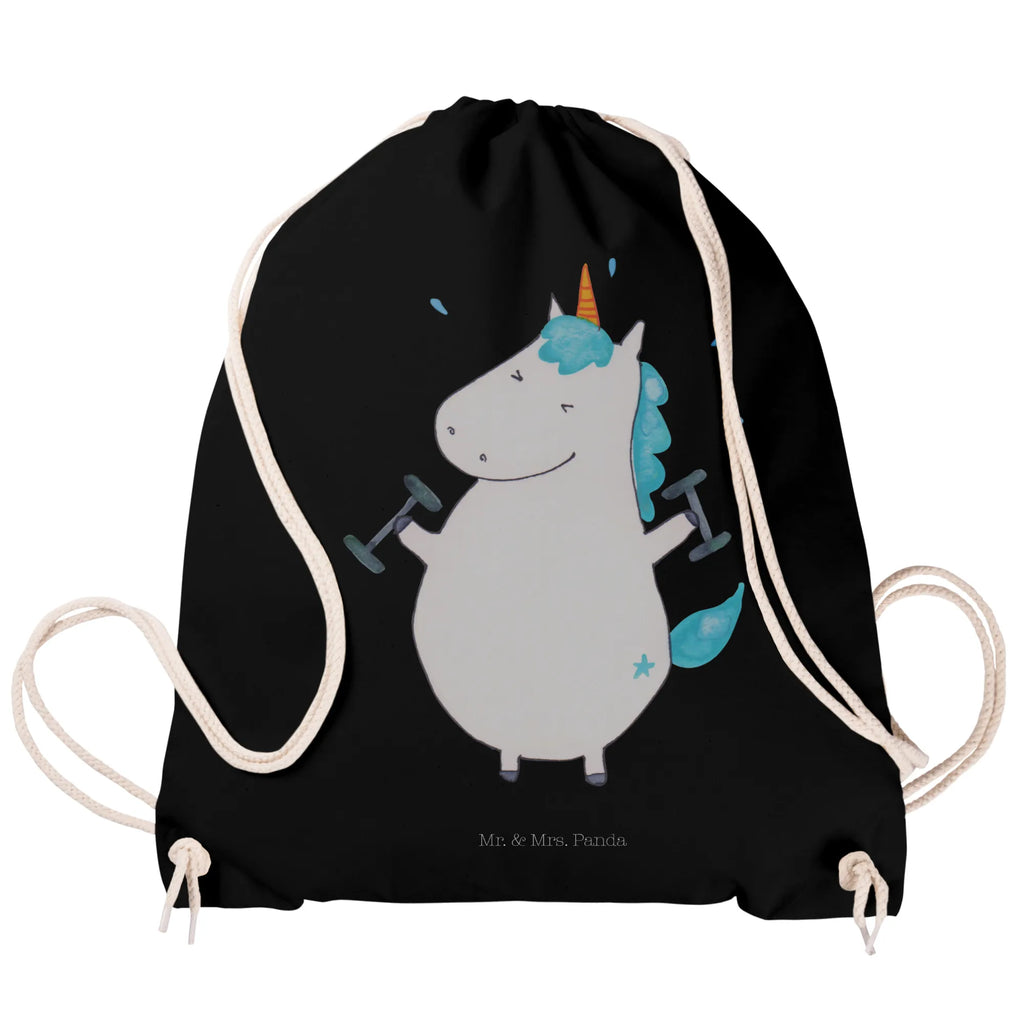 Drawstring bag unicorn fitness gym bag, jute bag, bag, carrier bag, sports bag, hipster, unicorn, unicorns, Gym, Sixpack, Dieting, Unicorns, Diet, model, English, Sports, Fitnessstudio, Fitness, Unicorn
