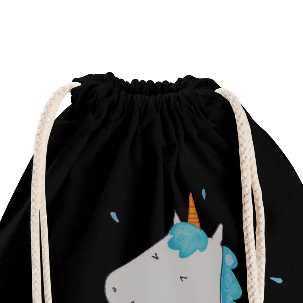 Drawstring bag unicorn fitness gym bag, jute bag, bag, carrier bag, sports bag, hipster, unicorn, unicorns, Gym, Sixpack, Dieting, Unicorns, Diet, model, English, Sports, Fitnessstudio, Fitness, Unicorn
