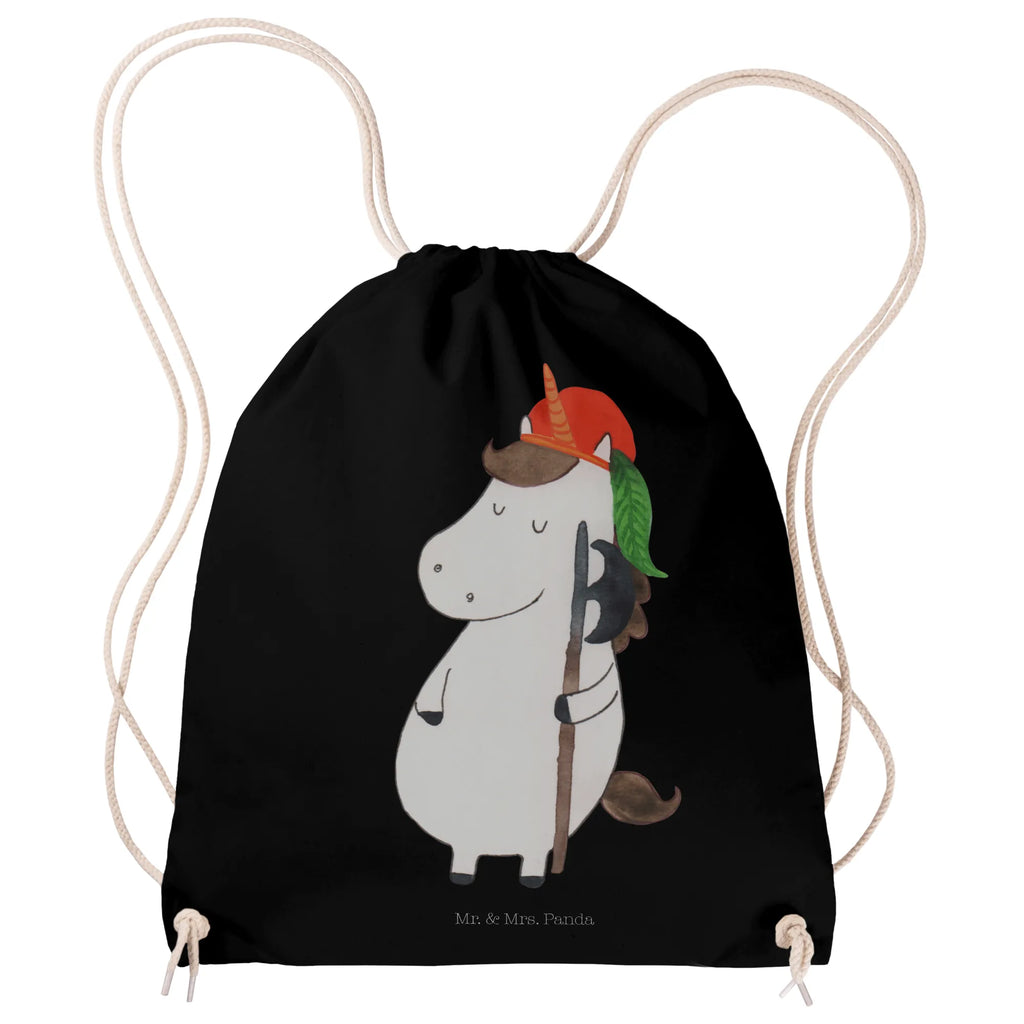 Drawstring bag unicorn Young jute bag, hipster, carrier bag, gym bag, bag, sports bag, unicorn, unicorns, Jack, Farmer, Unicorn, Medieval