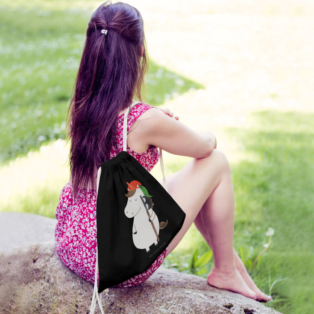 Drawstring bag unicorn Young jute bag, hipster, carrier bag, gym bag, bag, sports bag, unicorn, unicorns, Jack, Farmer, Unicorn, Medieval