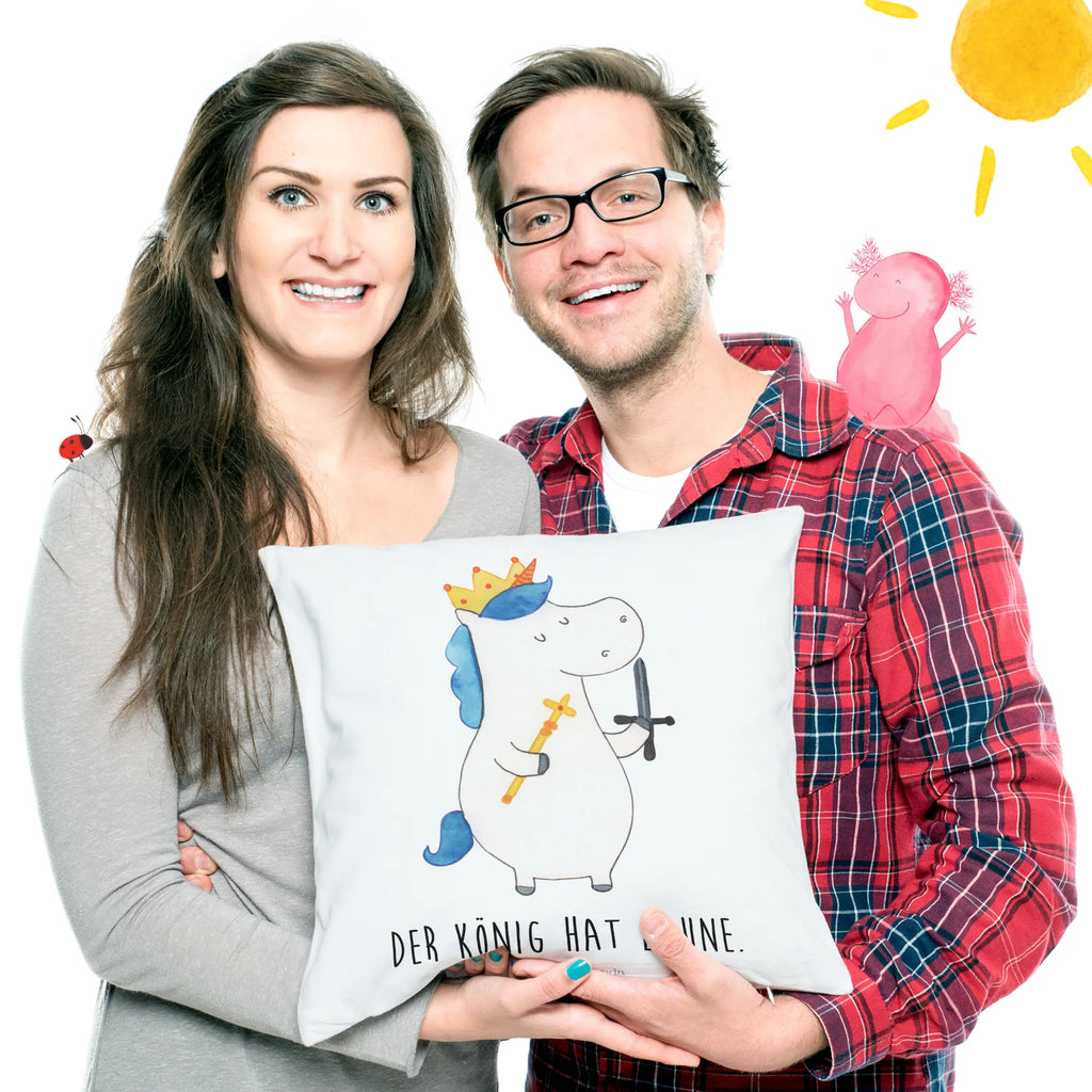 40x40 poduszka jednorożec Król z mieczem Jednorożec, jednorożce, dekoracje jednorożca, jednorożec