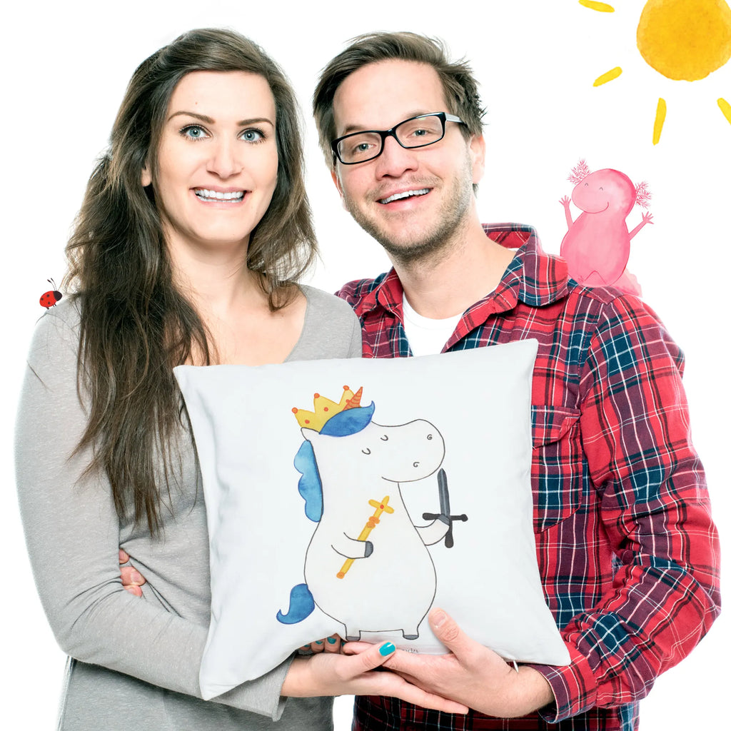 40x40 poduszka jednorożec Król z mieczem Jednorożec, jednorożce, dekoracje jednorożca, jednorożec