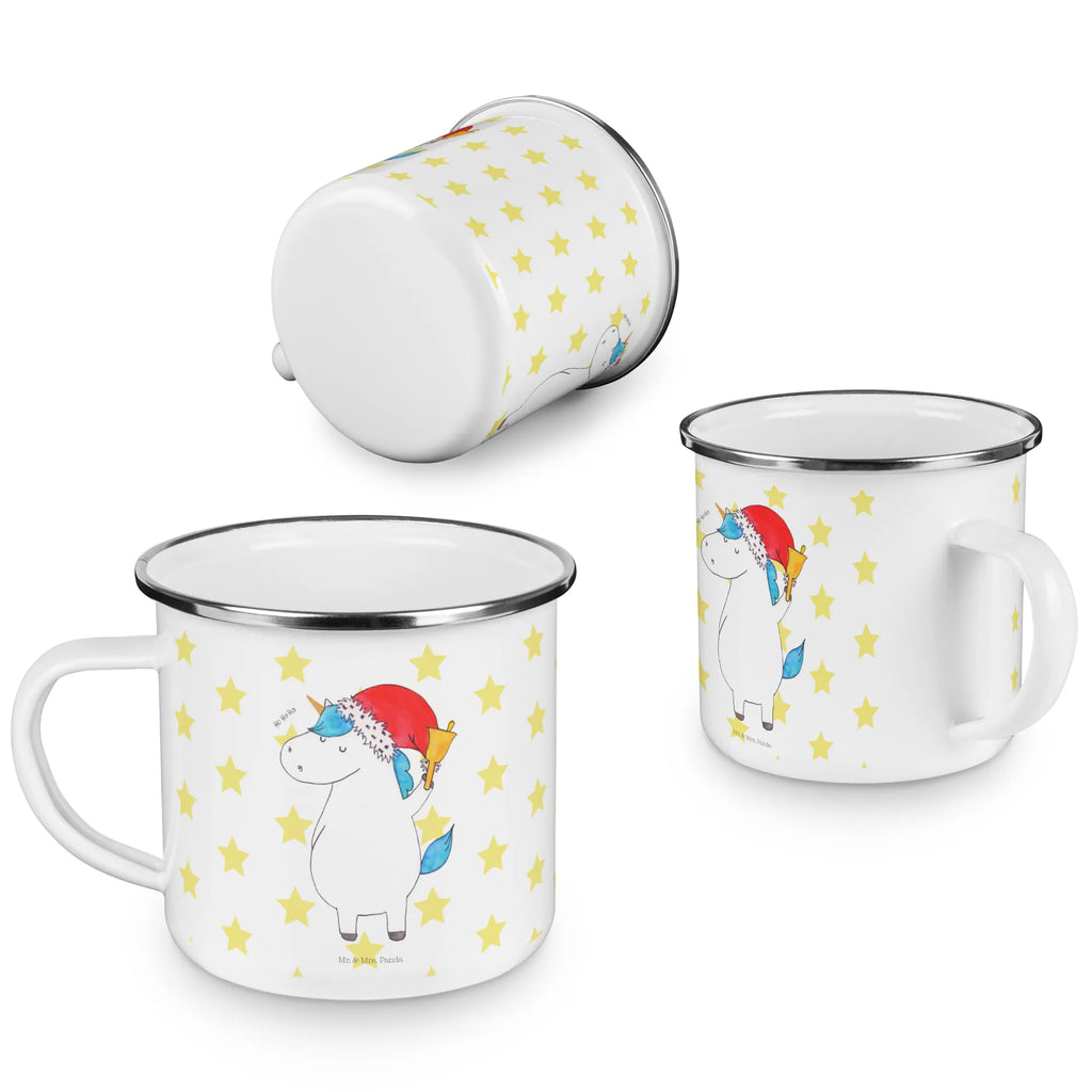 Enamel camping mug unicorn Santa Claus outdoor cup, camp coffee mug, adventure mug, lightweight camping mug, travel mug, campfire mug, bushcraft mug, enamel drinking mug, metal camping mug, enamel camping cup, stainless steel drinking cup, backpacking mug, hiking mug, camping metal cup, tin coffee cup, camper mug, metal cup, camping mug, steel mug for camping, enamel mug, unicorn, unicorns, santa claus, wish list, fairy dust, christmas, santa, gift, christmas present, Gin, chocolate