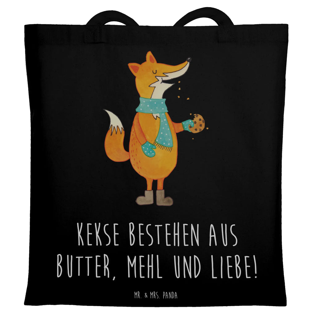 Torba lis ciasteczko Beuteltasche, Beutel, Einkaufstasche, Jutebeutel, Stoffbeutel, Tasche, Shopper, Umhängetasche, Strandtasche, Schultertasche, Stofftasche, Tragetasche, Badetasche, Jutetasche, Einkaufstüte, Laptoptasche, Fuchs, Füchse, Backen Spruch, Kekse, Winter, Weihnachtszeit, Plätzchen, Liebe, Küche Deko