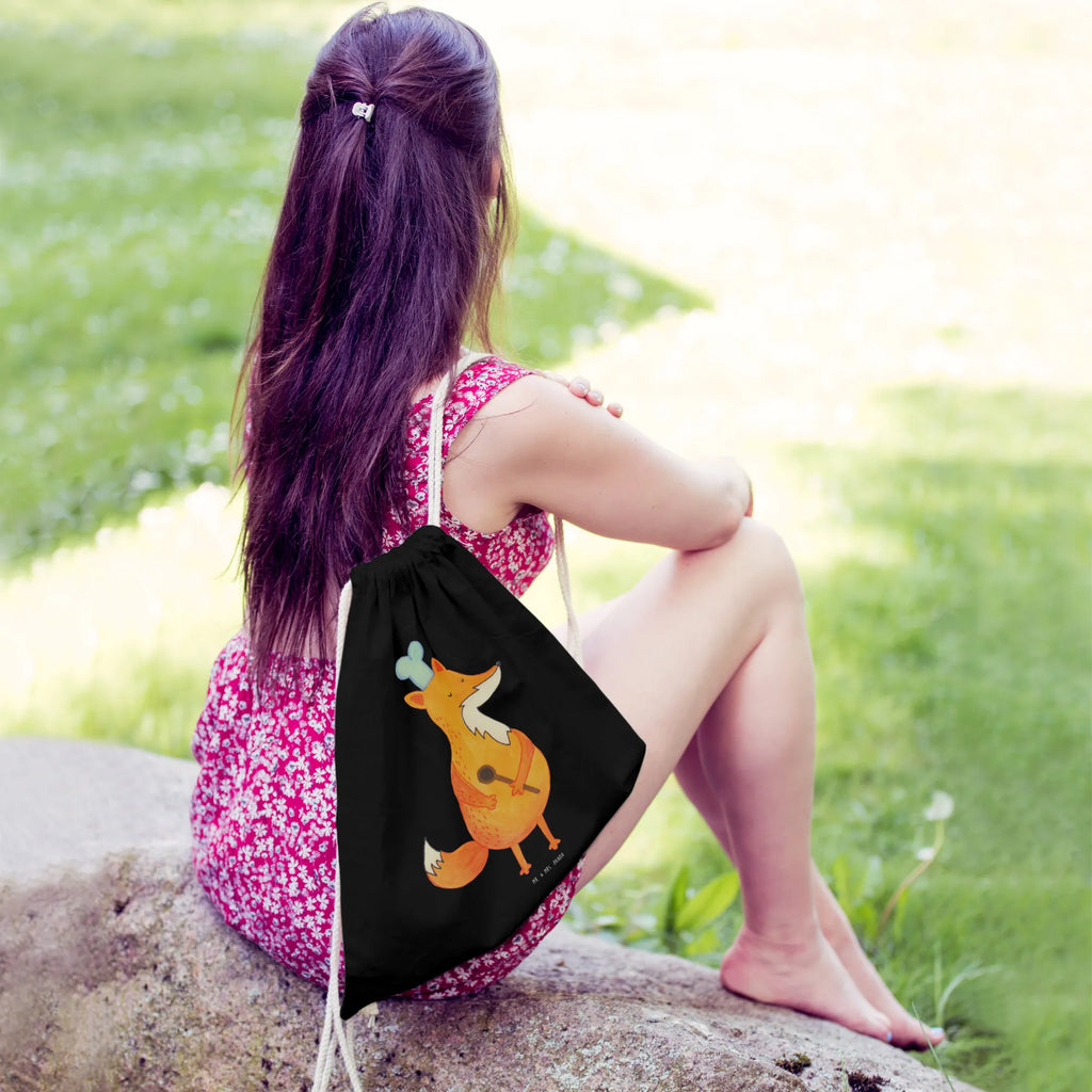 Drawstring bag Fox A cook gym bag, hipster, sports bag, carrier bag, jute bag, bag, fox, foxes, forest wildlife, clever as a fox, animal lover, Chefs, funny, Kitchen slogan, Kitchen decoration, Fox, Party slogan, Baker, Cook gift, Slogan funny