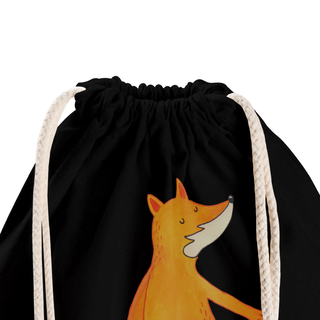 Drawstring bag Fox Lantern jute bag, gym bag, hipster, sports bag, bag, carrier bag, fox, foxes, forest wildlife, clever as a fox, animal lover, Caesar Otto Hugo Flaischlen, Saint Martin, Lantern, Lovesickness Spell, Fox, Spell comforting, Foxes, Lantern parade, Cheer up