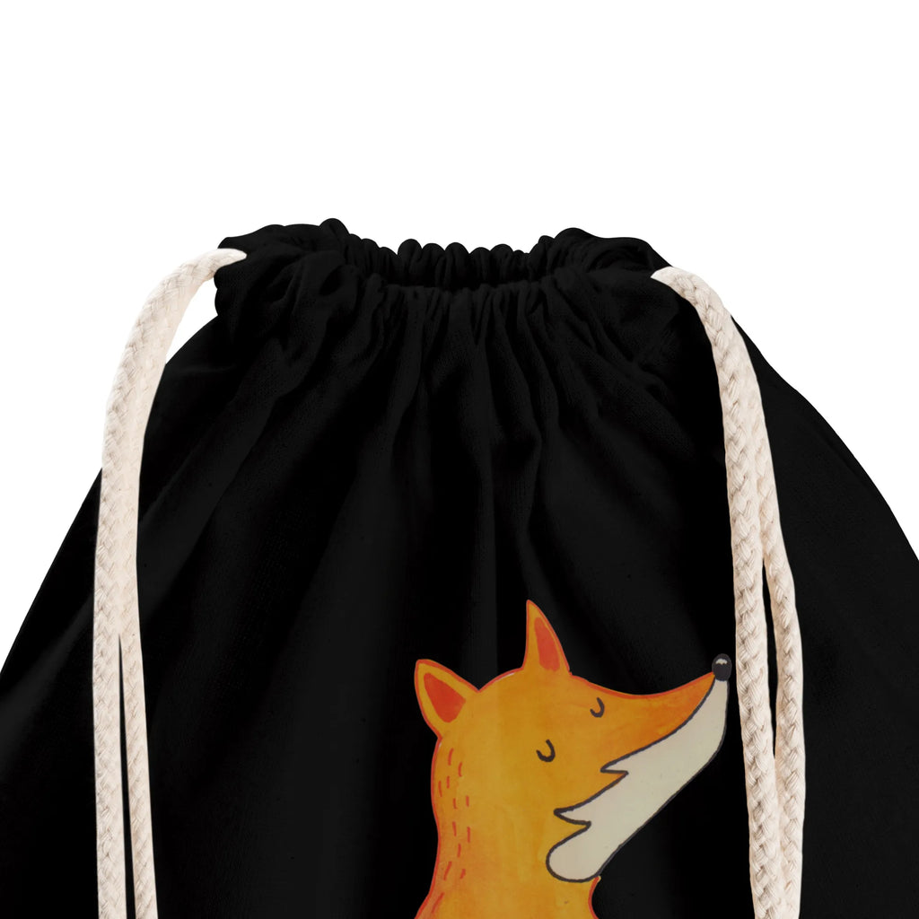 Drawstring bag Fox Lantern jute bag, gym bag, hipster, sports bag, bag, carrier bag, fox, foxes, forest wildlife, clever as a fox, animal lover, Caesar Otto Hugo Flaischlen, Saint Martin, Lantern, Lovesickness Spell, Fox, Spell comforting, Foxes, Lantern parade, Cheer up
