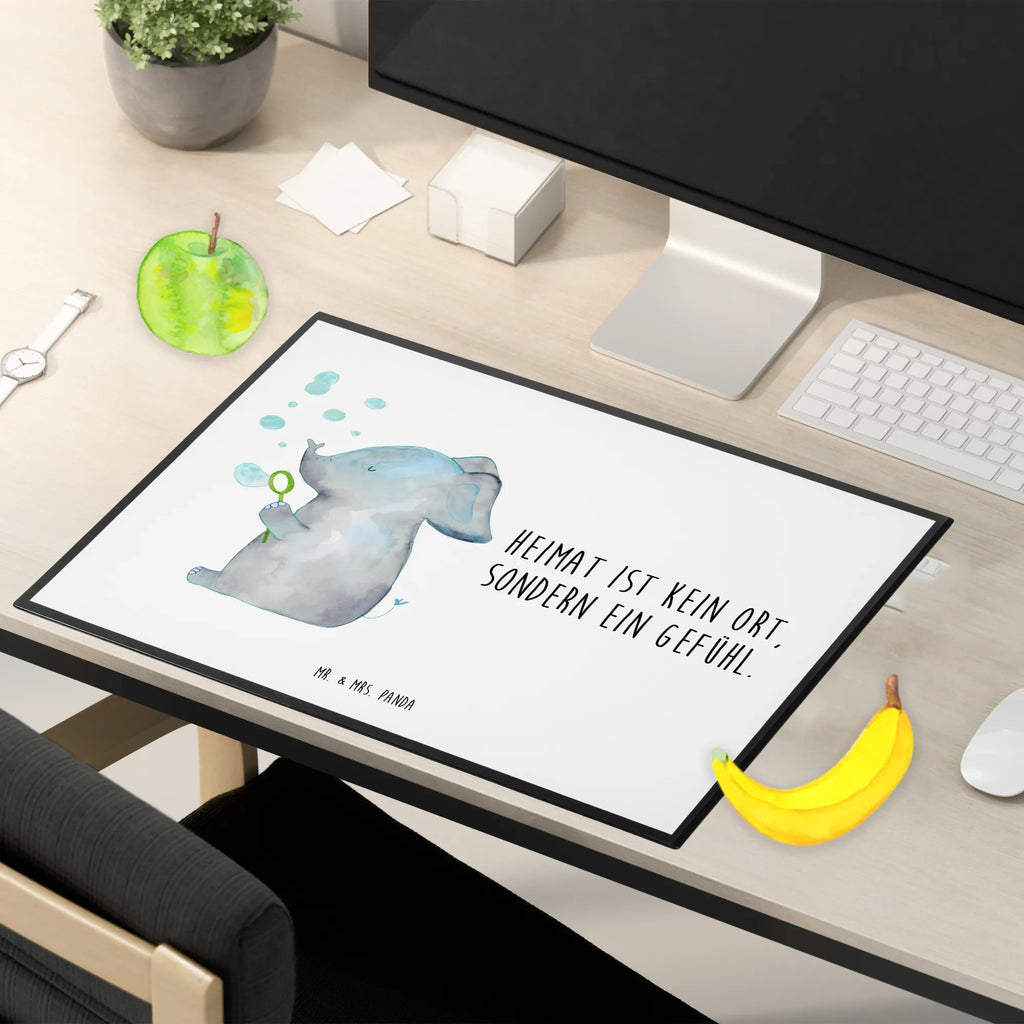 Desk pad elephant soap bubbles Schreibtisch Unterlagen, Schreibtischauflage, Schreibunterlage, Schreibwaren, Büroartikel, Schreibtischunterlage Groß, Bürobedarf, Tiermotive, Gute Laune, lustige Sprüche, Tiere, Liebesspruch, Liebe, Dickhäuter, Elefanten, Liebesbeweis, Elefant, Gefühl. Daheim, Heimat, Seifenblasen, Rüsseltier
