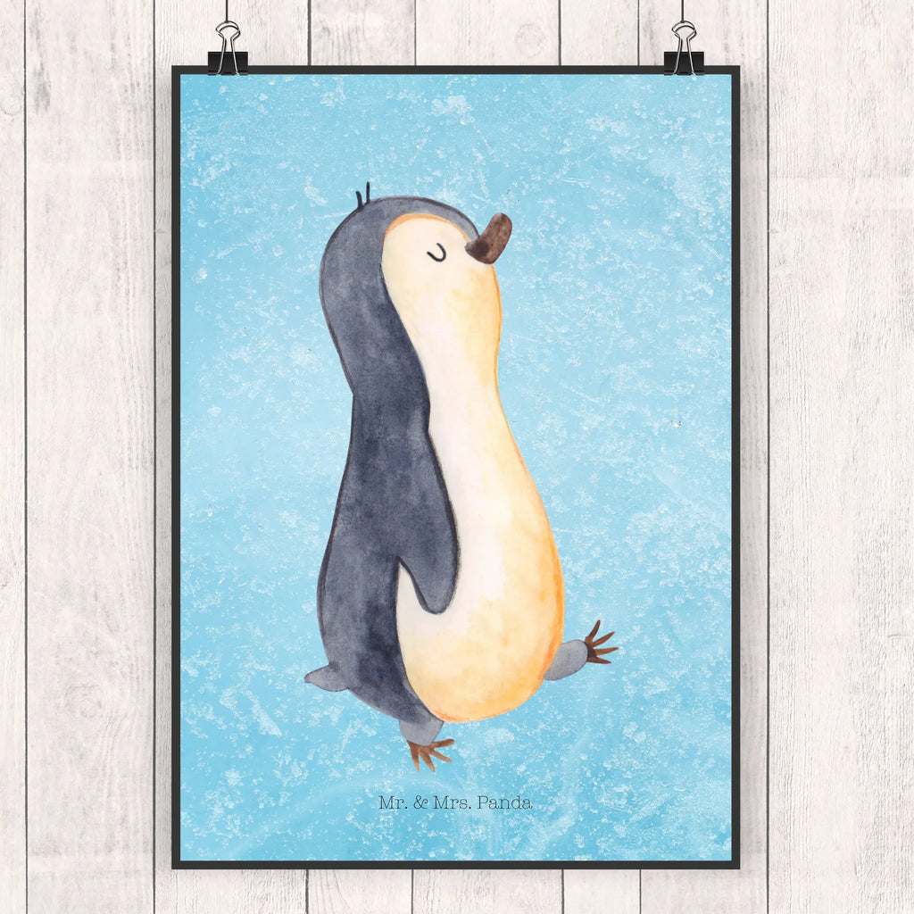 Poster Penguin march Wanddeko Bild, wanddeko, kunstdruck poster, Bild, wandkunst, Poster, grafikposter, kunst für die wand, Wandposter, Bild für Wand, Wandbild, Kunstdruck, wanddruck, Deko Bild, Wanddekoration, Mr. & Mrs. Panda Poster, drucke, kunstposter, Designposter, Wandschmuck, Posterdruck, Plakat, Pinguin, Schwester, Pinguine, Familie, Frühaufsteher, Bruder, Langschläfer
