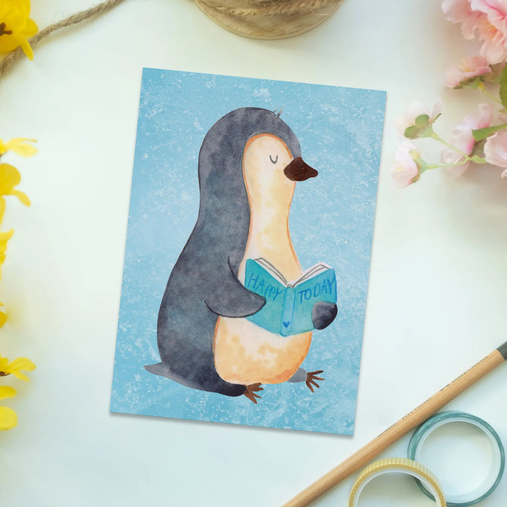 Grußkarte Pinguin Buch Grußkarte, Fotokarte, Designkarte, Ansichtskarten, Motivkarte, Postkarte, bildkarte, Kunstkarten, Postkarten, kunstkarte, Ansichtskarte, spruchkarte, einzelkarte, Pinguin, Nichtstun, Faulenzen, Bücherwurm, Urlaub, Ferien, Pinguine, Freizeit, Buch, Lesen