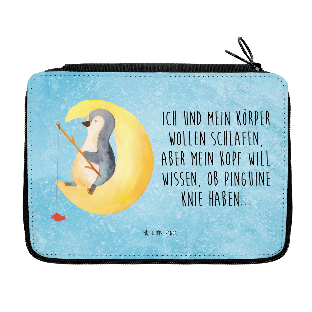 Leather folder Penguin moon Mäppchen, Malmappe, Schulmäppchen, Schuletui, Schreibetui, Stiftebeutel, Federtasche, Stiftemappe, Buntstiftetui, Bleistiftetui, Stifte Etui, Federmappe Set, Buntstiftmäppchen, Schreibmappe, Farbstiftetui, Federmäppchen, Stiftetasche, Zeichenetui, Schüleretui, Schlampermäppchen, Stifteetui, Etui für Stifte, Bleistift Etui, Pinguin, Schlafzimmer, Pinguine, Schlafstörungen, Gästezimmer, schlafen, Einschlafen, Spruch, Nachtruhe