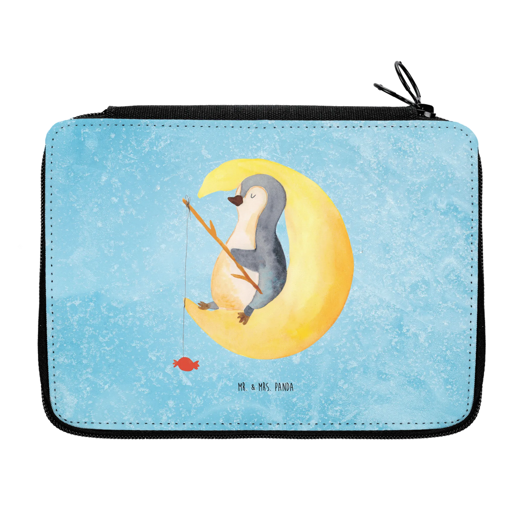 Leather folder Penguin moon Mäppchen, Malmappe, Schulmäppchen, Schuletui, Schreibetui, Stiftebeutel, Federtasche, Stiftemappe, Buntstiftetui, Bleistiftetui, Stifte Etui, Federmappe Set, Buntstiftmäppchen, Schreibmappe, Farbstiftetui, Federmäppchen, Stiftetasche, Zeichenetui, Schüleretui, Schlampermäppchen, Stifteetui, Etui für Stifte, Bleistift Etui, Pinguin, Schlafzimmer, Pinguine, Schlafstörungen, Gästezimmer, schlafen, Einschlafen, Spruch, Nachtruhe