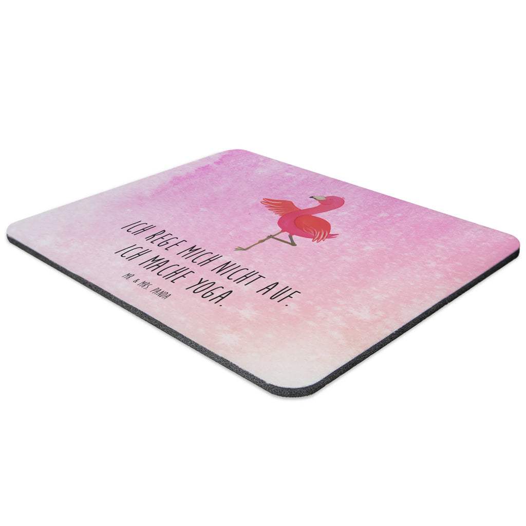 Podkładka pod mysz Flamingo joga Büroausstattung, Mauspad Büro, PC Zubehör, Computer zubehör, Mousepad, Designer Mauspad, Einzigartiges Mauspad, Mausunterlage, Mauspad, Arbeitszimmer, Flamingo, Yoga, Tiefenentspannung, Namaste, Vogel, Ärger, Entspannung, Aufregen, Yoga-Übung, Achtsamkeit