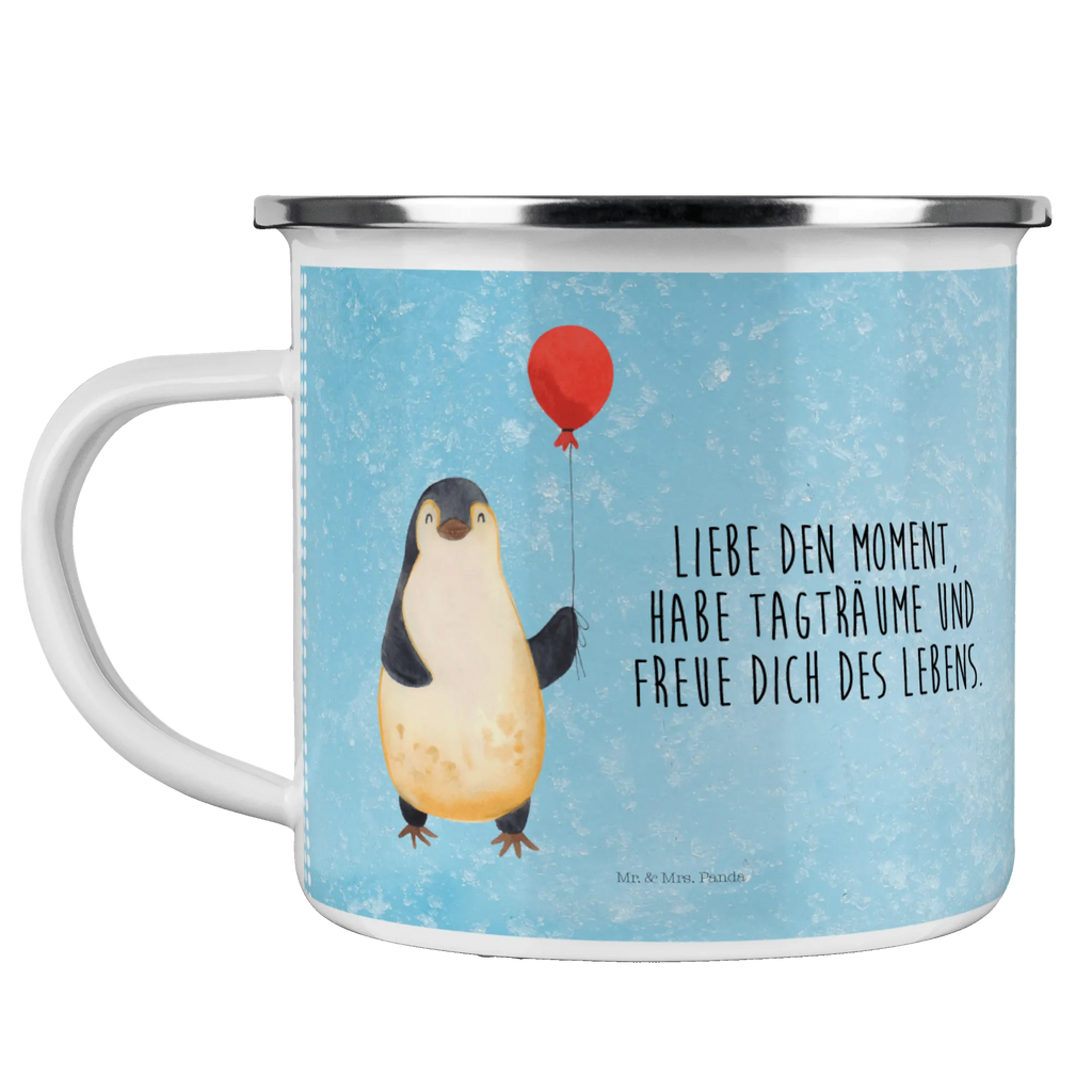 Kempingowy kubek emaliowany pingwin balon reisetasse, Kaffeebecher, Teebecher, Tasse, wandertasse, Metalltasse, Campingtasse, blechbecher, Tasse Emaille, wanderbecher, Teetasse, Emaille Becher, Reisebecher, Becher, Emailletasse, Emaille Tasse, Pott, metallbecher, emaillebecher, becher emaille, Campingbecher, Kaffeetasse, Blechtasse, Trinkbecher, Pinguin, Geschenkidee, Beste Freundin, Liebe, Lebenslust, Luftballon, Tagträume, Neustart, Geschenk Freundin, Neues Leben, Motivation, Glück, Pinguine