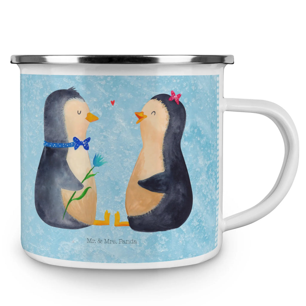 Enamel camping mug Penguin pair Emailletasse, becher emaille, blechbecher, Metalltasse, Campingbecher, Teetasse, Emaille Becher, Campingtasse, Pott, Teebecher, metallbecher, wanderbecher, Kaffeetasse, reisetasse, wandertasse, emaillebecher, Tasse Emaille, Kaffeebecher, Blechtasse, Trinkbecher, Reisebecher, Emaille Tasse, Tasse, Becher, Pinguin, Große Liebe, Hochzeitsgeschenk, Hochzeit, Jahrestag, Liebesgeschenk, Liebesbeweis, Liebespaar, Pinguine, Traumpaar, Liebe, Hochzeitstag, Verlobung