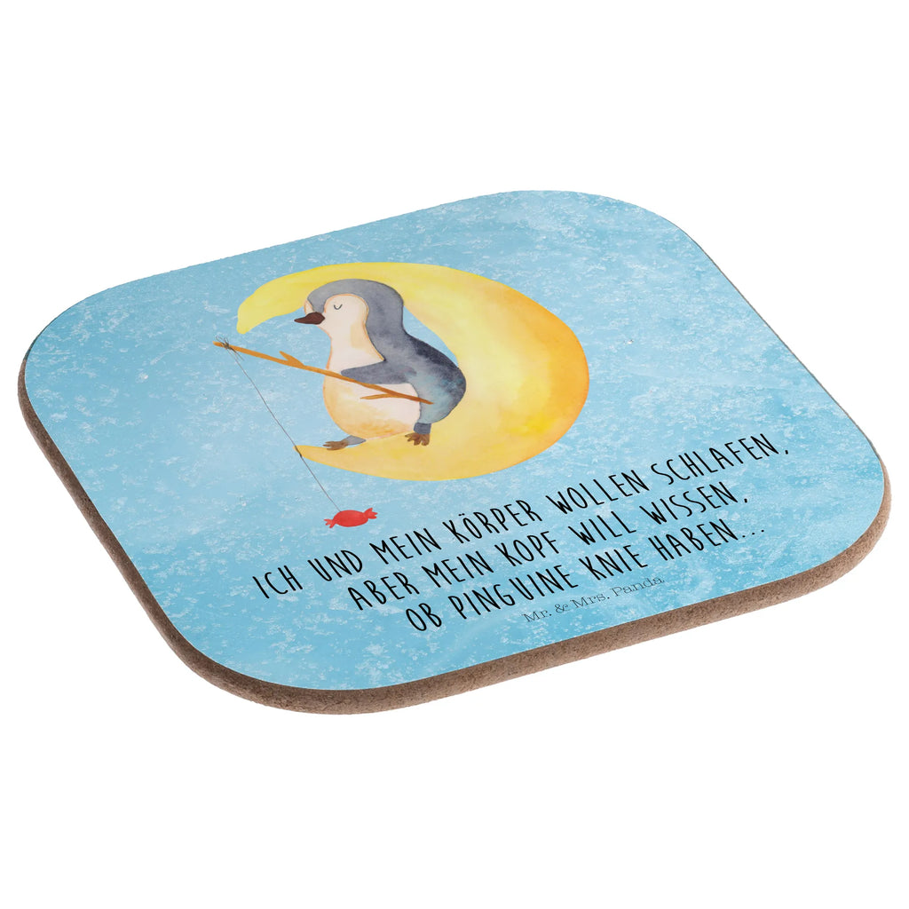 Quadratische Untersetzer Pinguin Mond Untersetzer aus Holz, Holzuntersetzer, Untersetzer Design, Untersetzer für Gläser, Tassen Untersetzer, Bierdeckel, Untersetzer, Korkuntersetzer, Untersetzer Gläser, Untersetzer Holz, Getränkeuntersetzer, Glasuntersetzer, Pinguin, Gästezimmer, Schlafstörungen, Einschlafen, Spruch, Schlafzimmer, schlafen, Nachtruhe, Pinguine