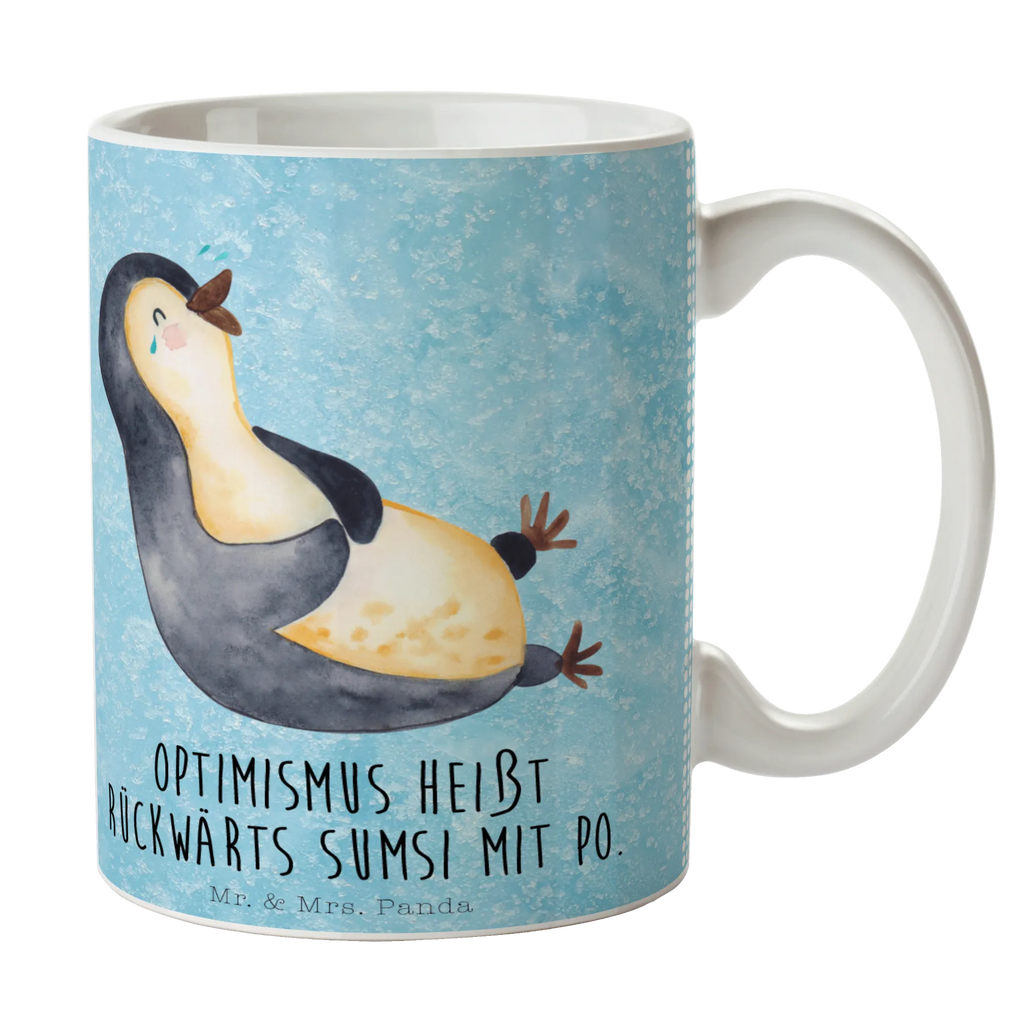 Mug Penguin Laugh Kaffeetasse, Keramiktasse, Porzellantasse, Tasse mit Zitaten, Tasse mit Motiven, Bürotasse, Tasse, Teetasse, Geschenktasse, Pinguin, lustiger Spruch, Optimismus, Humor, Fröhlichkeit, Fröhlich, Pinguine, Lachen
