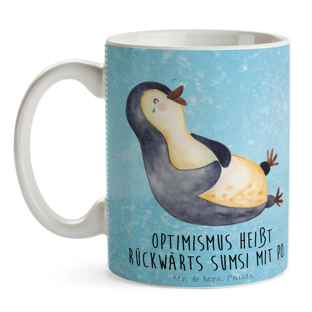 Mug Penguin Laugh Kaffeetasse, Keramiktasse, Porzellantasse, Tasse mit Zitaten, Tasse mit Motiven, Bürotasse, Tasse, Teetasse, Geschenktasse, Pinguin, lustiger Spruch, Optimismus, Humor, Fröhlichkeit, Fröhlich, Pinguine, Lachen