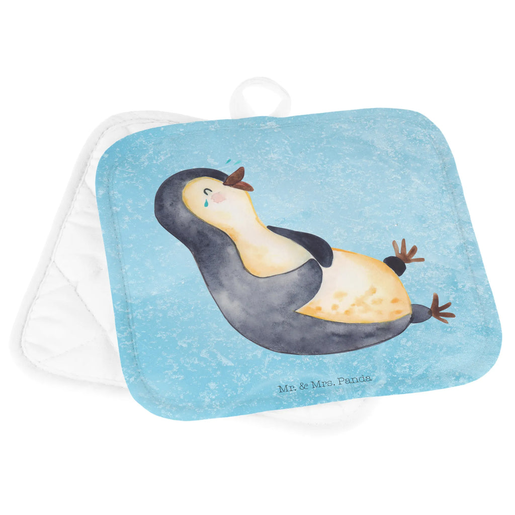 2er Set Topflappen  Pinguin Lachen Topfuntersetzer, Ofenhandschuh, Topflappenset, Topflappen mit Spruch, Schöne Topflappen, Topfhandschuh, Ofenhandschuhe, Topflappen Set, Topflappen, Topfhandschuhe, Topflappen 2er Set, Topflappen lustig, Pinguin, Optimismus, Lachen, Fröhlichkeit, Pinguine, Fröhlich, Humor, lustiger Spruch