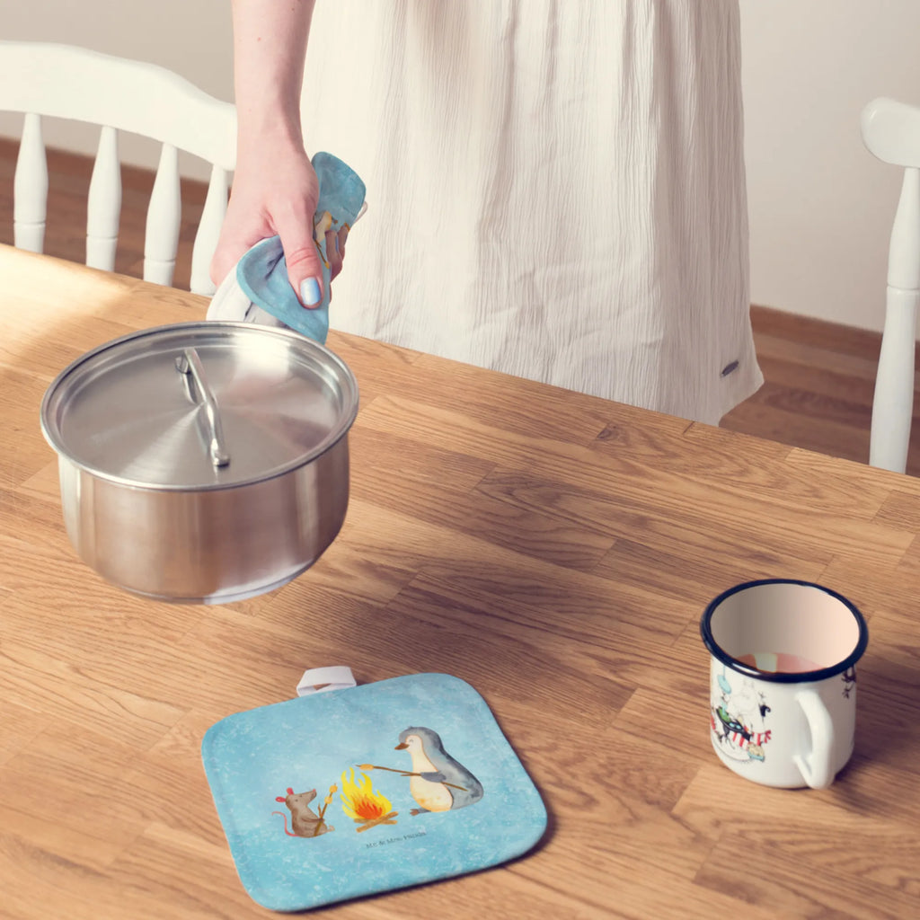 2-elementowy zestaw podkładek pod garnki pingwin ognisko Topflappen 2er Set, Topfhandschuhe, Topflappenset, 2er Set Topflappen, Topfuntersetzer, topfhalter, Topflappen, Topflappen Set, Pinguin, Liebe, Neustart, Feuer, Maus, Grillen, Leben, Lagerfeuer, Motivation, Marshmallows, Pinguine, Arbeit, Lebensspruch, Büroalltag, Job, Büro, Lebensmotivation