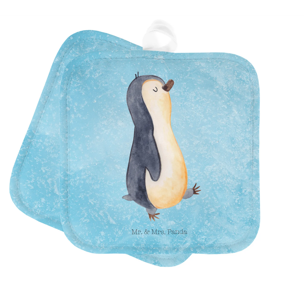 2er Set Topflappen  Pinguin marschierend Topflappen, Topfuntersetzer, Topflappen Set, Topfhandschuhe, 2er Set Topflappen, topfhalter, Topflappenset, Topflappen 2er Set, Pinguin, Familie, Schwester, Pinguine, Bruder, Langschläfer, Frühaufsteher