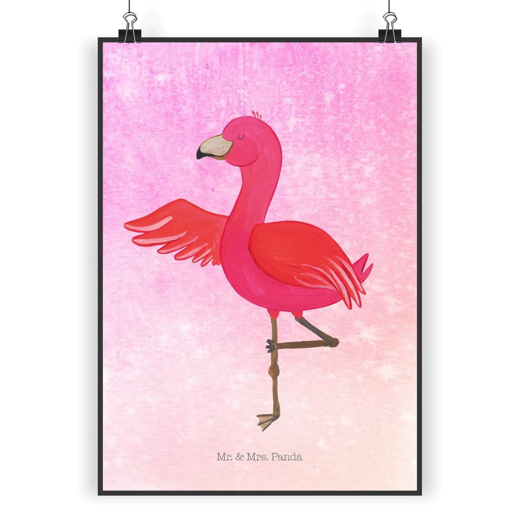 Plakat Flamingo joga wanddeko, Bild für Wand, drucke, grafikposter, Wanddekoration, Wandposter, Designposter, Wandschmuck, Mr. & Mrs. Panda Poster, Posterdruck, kunstposter, Wanddeko Bild, kunst für die wand, Deko Bild, Wandbild, wandkunst, wanddruck, Bild, kunstdruck poster, Plakat, Poster, Kunstdruck, Flamingo, Yoga, Ärger, Namaste, Achtsamkeit, Tiefenentspannung, Aufregen, Entspannung, Yoga-Übung, Vogel
