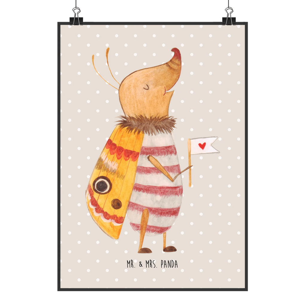 Plakat ćma mała flaga Küchenposter, Mr. & Mrs. Panda Poster, Handgemaltes Poster, Kinderposter, Wanddeko, Kunstdruck, Bild, Raumdekoration, Wandposter, Posterdruck, Designposter, Poster, Wanddeko Bild, Wanddekoration, Tiermotive, Gute Laune, lustige Sprüche, Tiere, Spruch lustig, Käfer, Was kostet die Welt, Küche Deko, niedlich, Nachtfalter, Spruch witzig, süß