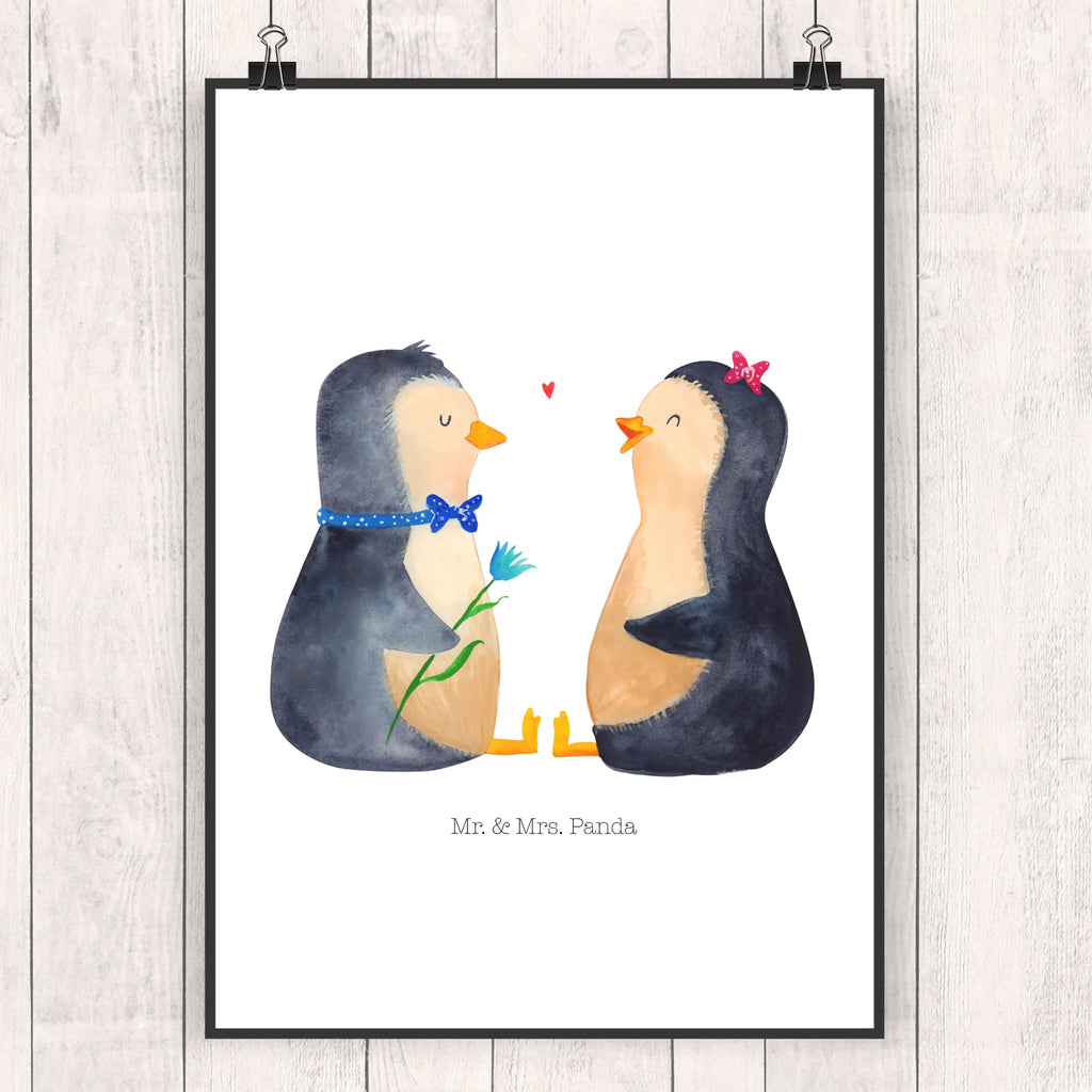 Poster Penguin pair Bild für Wand, Designposter, Mr. & Mrs. Panda Poster, drucke, Bild, Wandschmuck, Deko Bild, Wanddekoration, wanddruck, wandkunst, kunstdruck poster, Posterdruck, Kunstdruck, Wanddeko Bild, Poster, Wandbild, wanddeko, grafikposter, Plakat, kunst für die wand, Wandposter, kunstposter, Pinguin, Liebespaar, Liebe, Traumpaar, Pinguine, Große Liebe, Hochzeitstag, Jahrestag, Hochzeit, Hochzeitsgeschenk, Liebesgeschenk, Liebesbeweis, Verlobung