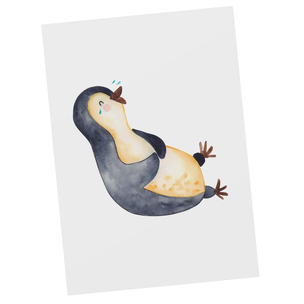 Pocztówka pingwin Śmiech Grußkarte, Postkarten, Fotokarte, bildkarte, Postkarte, Kunstkarten, Ansichtskarte, spruchkarte, Designkarte, Ansichtskarten, Motivkarte, einzelkarte, kunstkarte, Pinguin, Pinguine, Fröhlich, Fröhlichkeit, Humor, Lustiger Spruch, Lachen, Optimismus