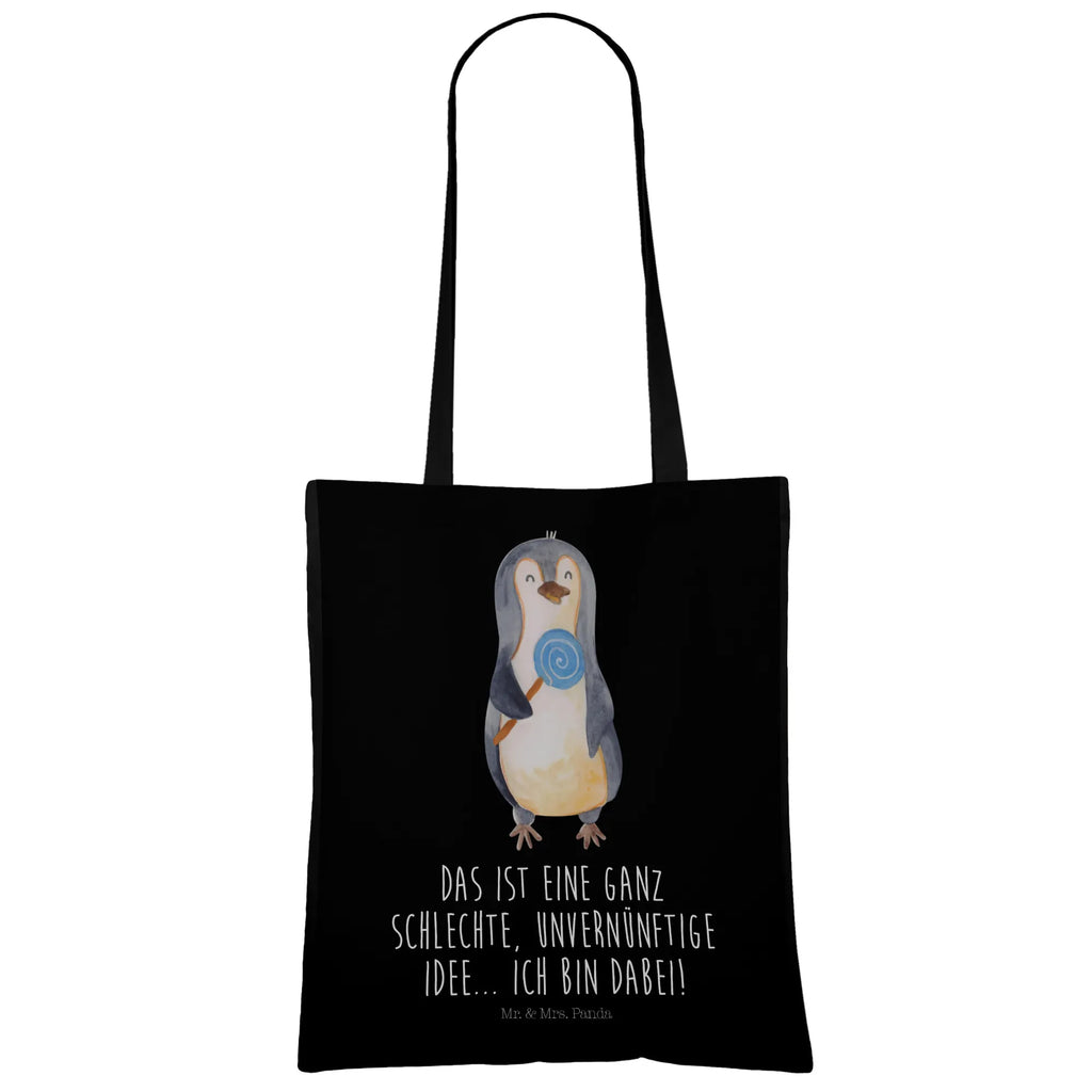 Tragetasche Pinguin Lolli Badetasche, Umhängetasche, Stofftasche, Tasche, Jutebeutel, Beutel, Stoffbeutel, Laptoptasche, Einkaufstüte, Einkaufstasche, Beuteltasche, Jutetasche, Shopper, Strandtasche, Tragetasche, Schultertasche, Pinguin, Rabauke, Spruch, Lolli, Pinguine, Ganove, Süßigkeiten, Blödsinn, Gauner, Rebell