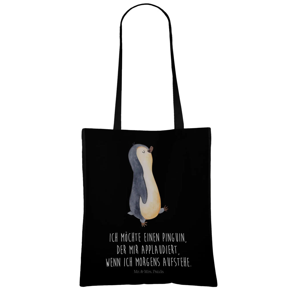 Tote bag Penguin march Jutebeutel, Einkaufstüte, Einkaufstasche, Tragetasche, Beutel, Strandtasche, Stofftasche, Badetasche, Beuteltasche, Schultertasche, Jutetasche, Laptoptasche, Tasche, Stoffbeutel, Shopper, Umhängetasche, Pinguin, Schwester, Familie, Bruder, Pinguine, Frühaufsteher, Langschläfer