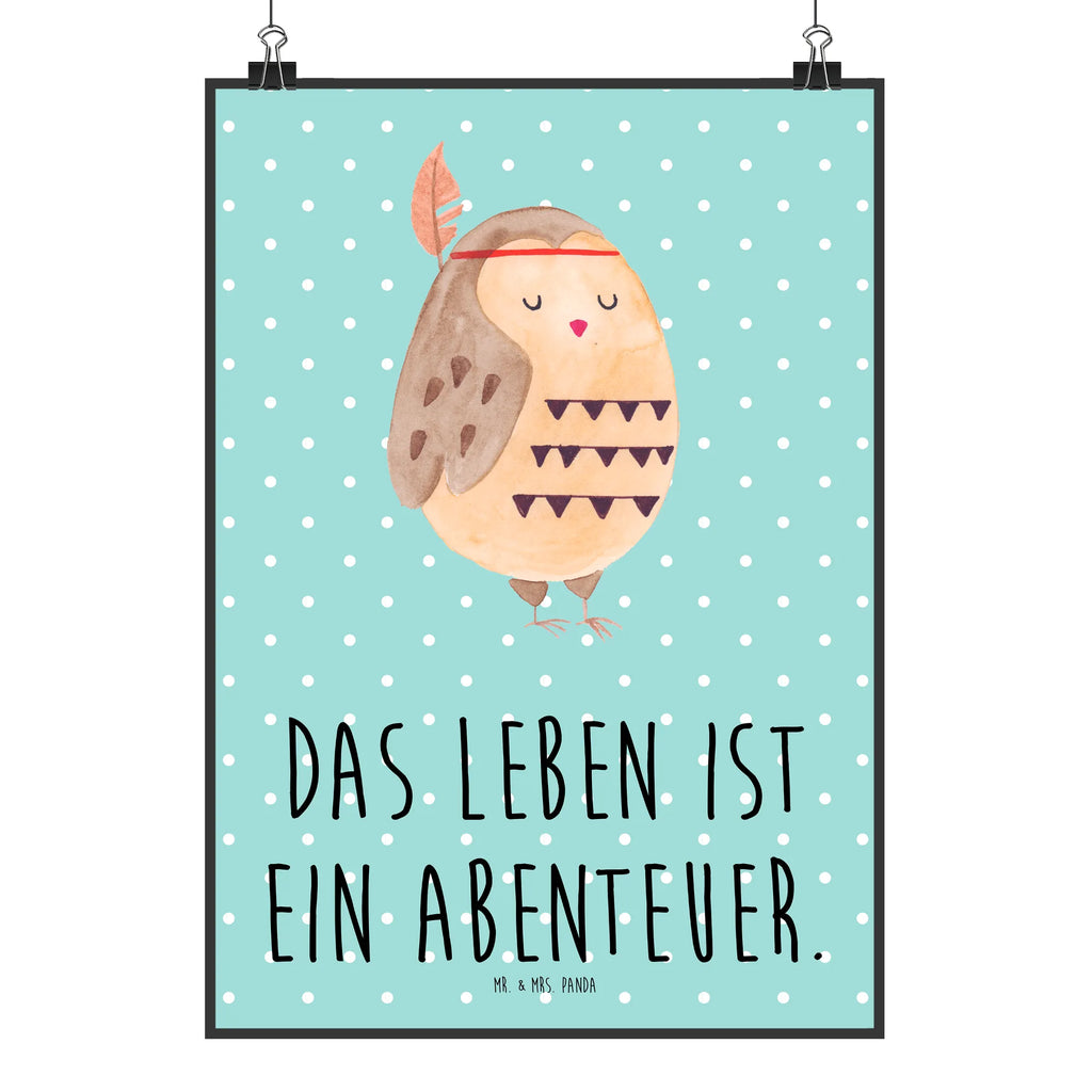Poster Eule Federschmuck Poster, plakat, Kunstdruck, Handgemaltes Poster, Raumdekoration, Wandbild, Designposter, Mr. & Mrs. Panda Poster, Wandposter, Wanddekoration, Deko Bild, Wanddeko Bild, Bild, schlafzimmer poster, poster sprüche, großes poster, Kinderposter, bild für wand, kinderzimmer poster, Wanddeko, Küchenposter, Posterdruck, Eule, Dekoration, Federschmuck, Das Leben ist ein Abenteuer, Reisespruch, Eule Deko, Owl