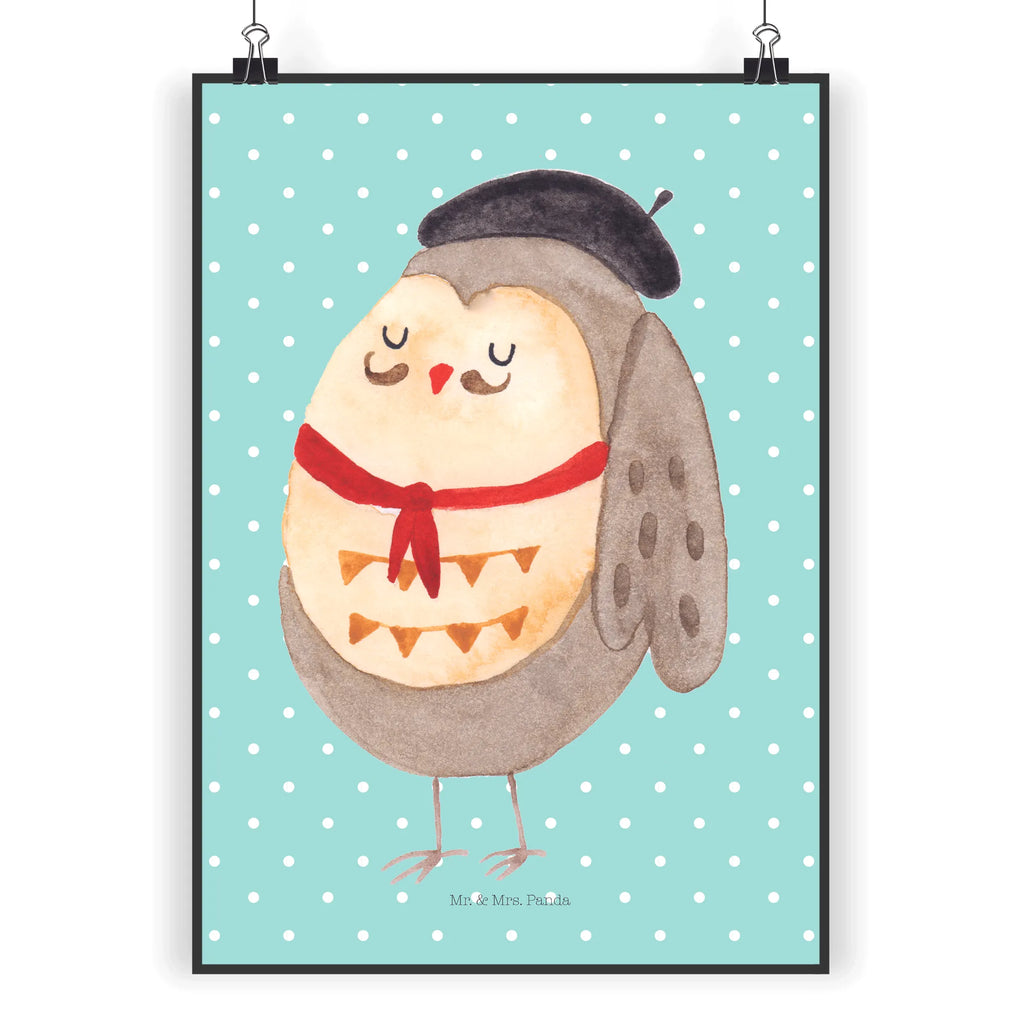 Poster Eule Frankreich Mr. & Mrs. Panda Poster, wanddeko, wandkunst, Plakat, kunstdruck poster, Bild, Kunstdruck, drucke, kunstposter, Wanddekoration, Deko Bild, Wandschmuck, Wandposter, kunst für die wand, Wandbild, Designposter, Posterdruck, grafikposter, wanddruck, Bild für Wand, Wanddeko Bild, Poster, Eule, Das Leben Ist schön, Owl, Frankreich, Hibou, Spruch Französisch, Eule Deko, La Vie Est Belle, Eulen, Spruch schön