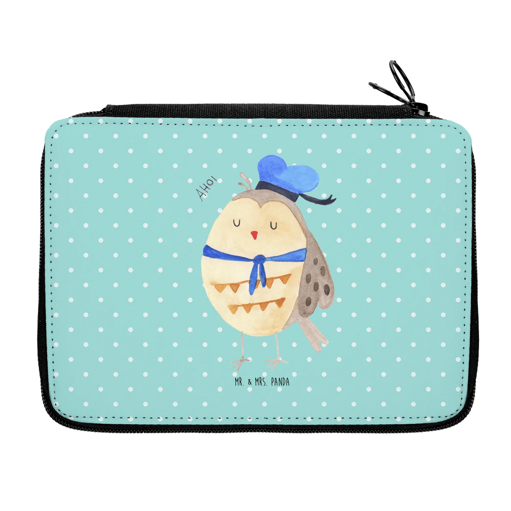 Leather folder Owl sailor Buntstiftmäppchen, Bleistift Etui, Bleistiftetui, Zeichenetui, Schuletui, Stifte Etui, Mäppchen, Stiftetasche, Stiftemappe, Federmappe Set, Buntstiftetui, Farbstiftetui, Schreibetui, Etui für Stifte, Federmäppchen, Malmappe, Schulmäppchen, Schüleretui, Stiftebeutel, Stifteetui, Schlampermäppchen, Federtasche, Schreibmappe, Eule, Freundin, Ehe, Matrose, Heimathafen, Hochzeitstag Geschenk, Eule Deko, Owl, Seefahrer, Wortspiel Lustig, Eule Spruch