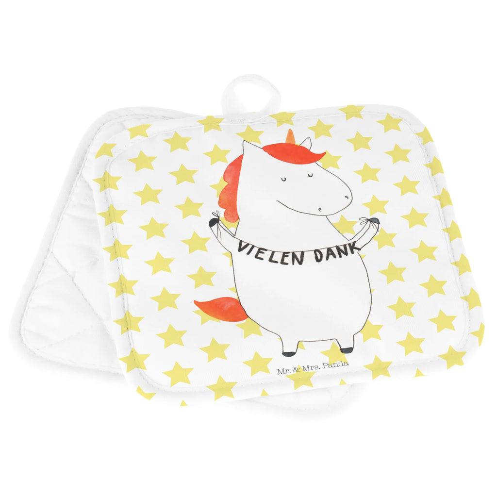 2-elementowy zestaw podkładek pod garnki Jednorożec Dziękuję Topflappenset, topfhalter, Topfhandschuhe, Topflappen, Topflappen 2er Set, Topflappen Set, Topfuntersetzer, 2er Set Topflappen, Einhörner, Unicorn, Einhorn Deko, Einhorn, Dankeschön, Danksagung, Vielen Dank, Danke
