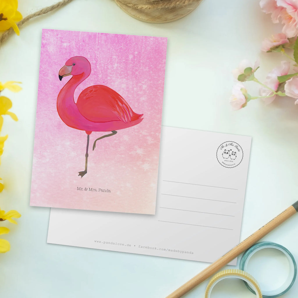Postkarte Flamingo Classic Postkarte, Geburtstagskarte, Karte, Ansichtskarten, Dankeskarte, Einladung Geburtstag, Ansichtskarte, Geschenkkarte, Einladungskarten Geburtstag, Grußkarte, Einladungskarte, Einladung, Flamingo, Freundinnen, ich, Spruch, Einzigartig, Sohn, Geschwister, Außenseiter, Selbstliebe, Tochter, Stolz, Freundin, für mich
