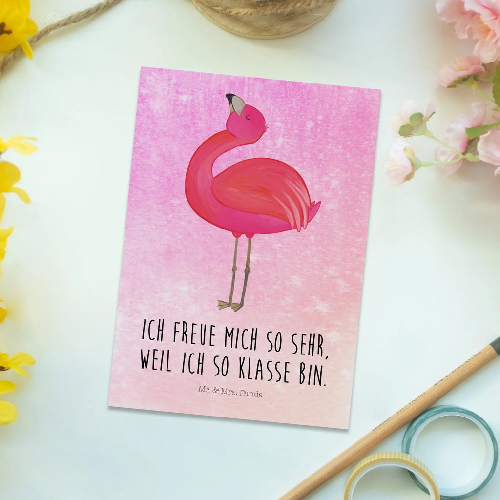 Postkarte Flamingo Stolz Ansichtskarten, Postkarte, Karte, Einladungskarten Geburtstag, Ansichtskarte, Grußkarte, Geburtstagskarte, Einladungskarte, Dankeskarte, Geschenkkarte, Einladung Geburtstag, Einladung, Flamingo, Schwester, Selbstliebe, Freude, Freundin, beste Freundin, Tochter, stolz, Mama, Selbstakzeptanz