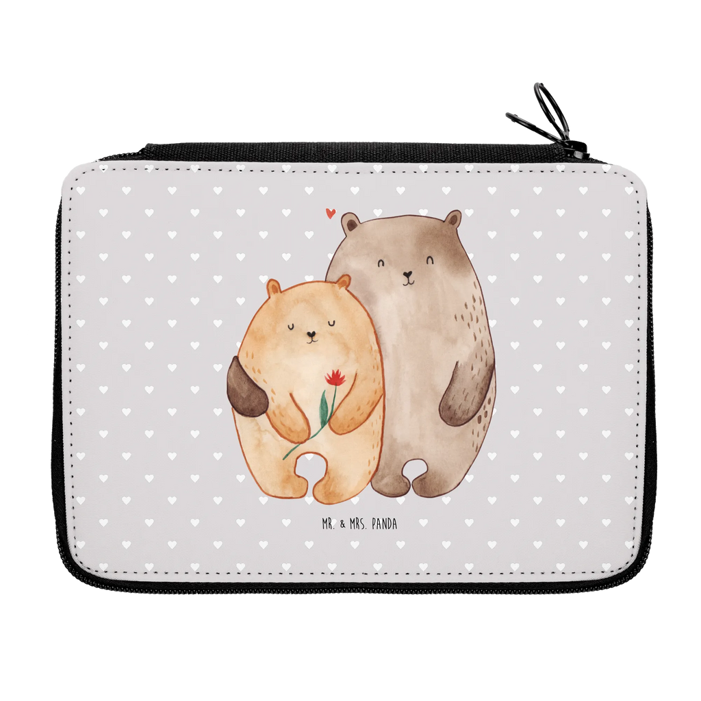 Leather folder Bears in love Stifte Etui, Federmäppchen, Federmappe, Stiftetasche, Freundin, Freund, Liebe, Liebesgeschenk, Jahrestag, Verlobung, Partner, Ehemann, Ehefrau, Heiraten, Heiratsantrag, Hocheitstag, Bären, Bär, Bärchen, Verliebt, Hochzeitstag, Verlobt, Geschenk Freund, Verheiratet, Geschenk Freundin, Liebesbeweis, Geschenk Hochzeit