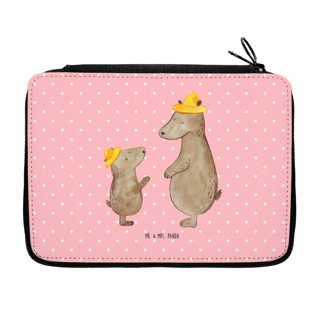Leather folder Bears with hats Zeichenetui, Schlampermäppchen, Schreibmappe, Federmäppchen, Stifte Etui, Stiftebeutel, Buntstiftetui, Federmappe Set, Stiftemappe, Stifteetui, Bleistift Etui, Mäppchen, Etui für Stifte, Farbstiftetui, Bleistiftetui, Malmappe, Federtasche, Schreibetui, Stiftetasche, Schuletui, Schulmäppchen, Buntstiftmäppchen, Schüleretui, Familie, Vatertag, Schwester, Muttertag, Bruder, Papa, Oma, Mama, Opa, Bären, Papi, Vorbild, Daddy, Dad, Family, Lieblingsmensch, Vater-Sohn, Vater, Paps, Kind, Sohn, Söhne, Kinder, Bär