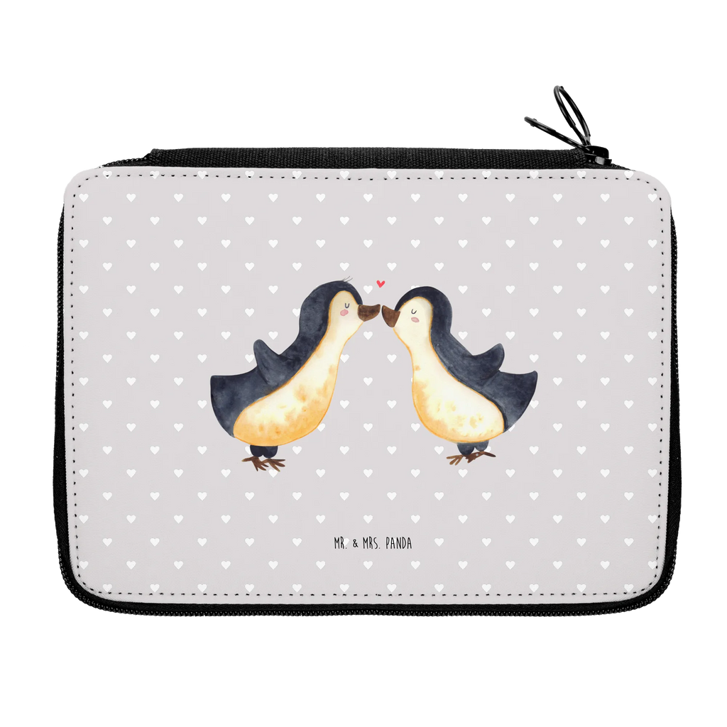 Leather folder Penguins in love motif, gift, pencil case, pencil bag, enrolment, school, pen roll, pupil, child, primary school, Love, Loving, Two, Together, Marriage, Engagement, Proposal of marriage, Love gift, gift for her, gift for him, anniversary gift, gift girlfriend, engagement, penguin love, Penguin, pair of penguins, gift anniversary, fiancé, love saying, guest gift, couple. love couple, penguins, pair, gift friend, proof of love, fiancée, love, wedding anniversary, anniversary, gift idea, wedding