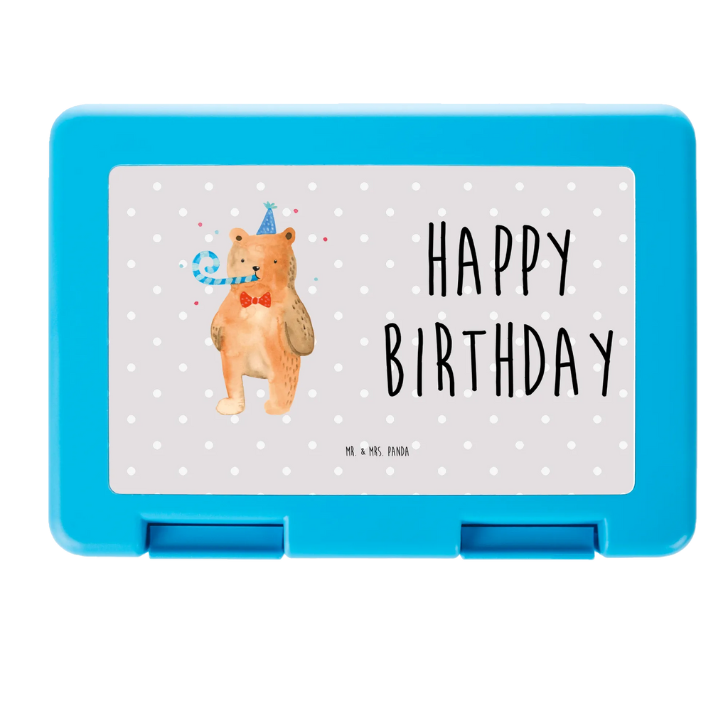 Pudełko na kanapki Niedźwiedź urodziny Pausenbrotbox, Brot Aufbewahrungsbox, Essensdose, Lebensmittel Aufbewahrungsbox, Brotbox, Picknickdose, Vesperbox, Frühstücksdose, Essensbehälter, Essensbox, Pausenbox, Lunchbehältnis, Bento Box, Brotdose, Brotbehälter, Brotzeitbox, Aufbewahrungsbox, Brotzeitdose, Butterbrotdose, Schulbrotdose, Proviantdose, Brotbüchse, Jausenbox, Snackdose, Aufbewahrungsbox essen, Pausendose, Jausendose, Frühstücksbox, Lunchbehälter, Vesperdose, Frischhaltedose, Mahlzeitendose, Snackbox, Picknickbox, Teddy, Bär, Teddybär, Happy Birthday, Glückwunsch, Alles Gute, Geburtstag