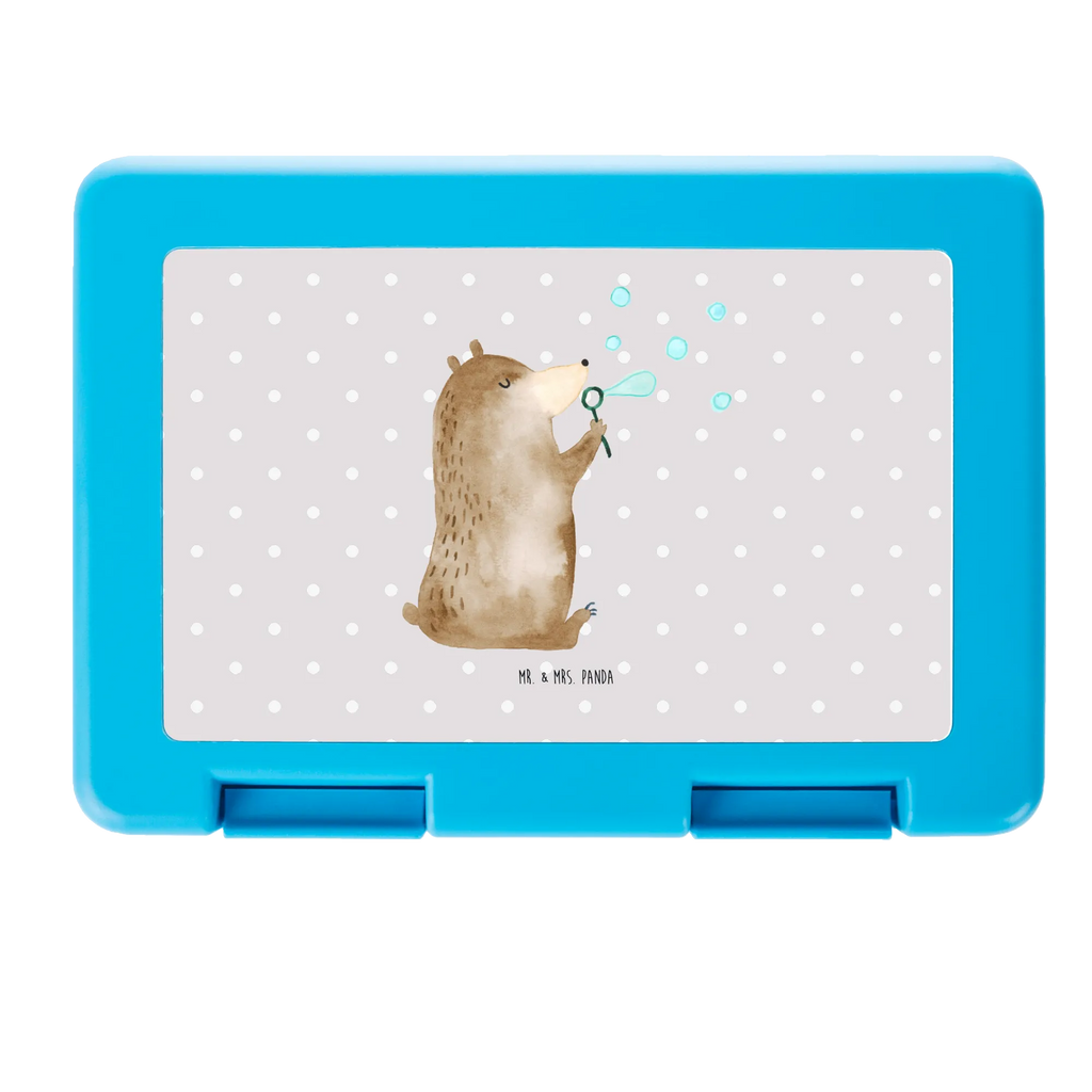 Pudełko na kanapki niedźwiedź bańki mydlane Niedźwiedź, Miś, Pluszowy miś