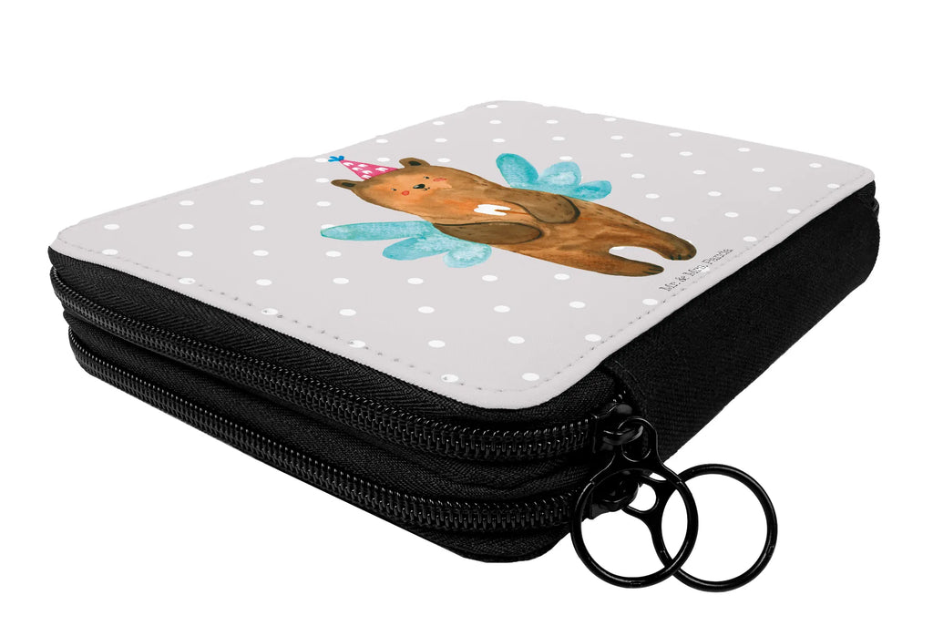 Leather folder bear tooth fairy Bleistiftetui, Federtasche, Stiftetasche, Schüleretui, Federmäppchen, Farbstiftetui, Stiftebeutel, Schlampermäppchen, Mäppchen, Schuletui, Federmappe Set, Buntstiftmäppchen, Malmappe, Bleistift Etui, Buntstiftetui, Schreibetui, Zeichenetui, Schulmäppchen, Stiftemappe, Etui für Stifte, Stifteetui, Schreibmappe, Stifte Etui, Teddy, Bär, Teddybär, Fee, Milchzahn, Erster Zahn, Zahnfee