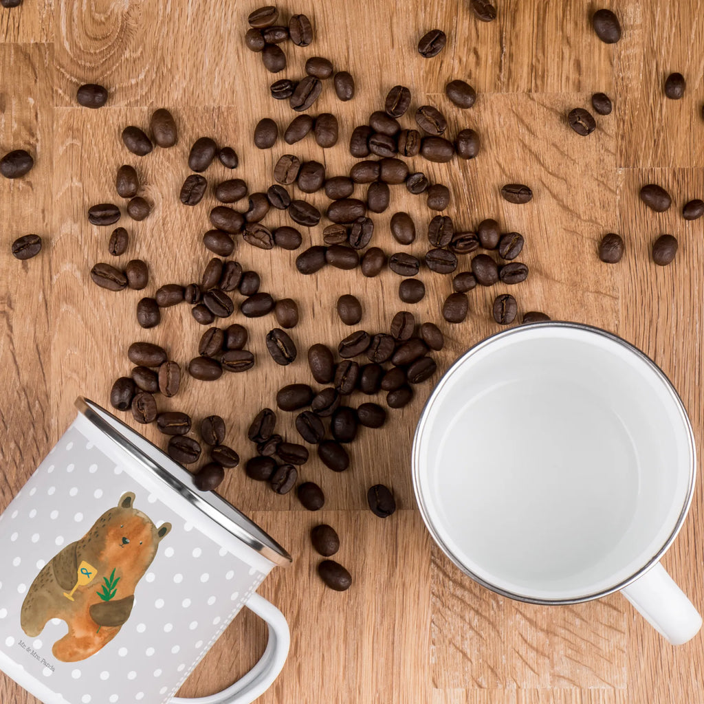 Kempingowy kubek emaliowany niedźwiedź Bierzmowanie Pott, wandertasse, Campingtasse, emaillebecher, Becher, Reisebecher, metallbecher, Emaille Becher, Blechtasse, wanderbecher, Teebecher, Teetasse, reisetasse, Campingbecher, blechbecher, Emaille Tasse, Tasse Emaille, Trinkbecher, Kaffeebecher, Metalltasse, Kaffeetasse, becher emaille, Tasse, Emailletasse, Teddy, Bär, Teddybär, Gottesdienst, Konfirmation, Evangelisch, Kirche