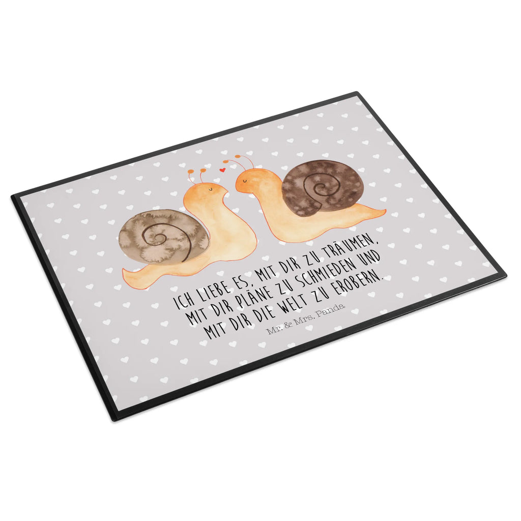 Desk pad Snails in love Bürobedarf, Büroartikel, Schreibwaren, Schreibtischunterlage Groß, Schreibunterlage, Schreibtisch Unterlagen, Schreibtischauflage, Liebe, Partner, Freund, Freundin, Ehemann, Ehefrau, Heiraten, Verlobung, Heiratsantrag, Liebesgeschenk, Jahrestag, Hocheitstag