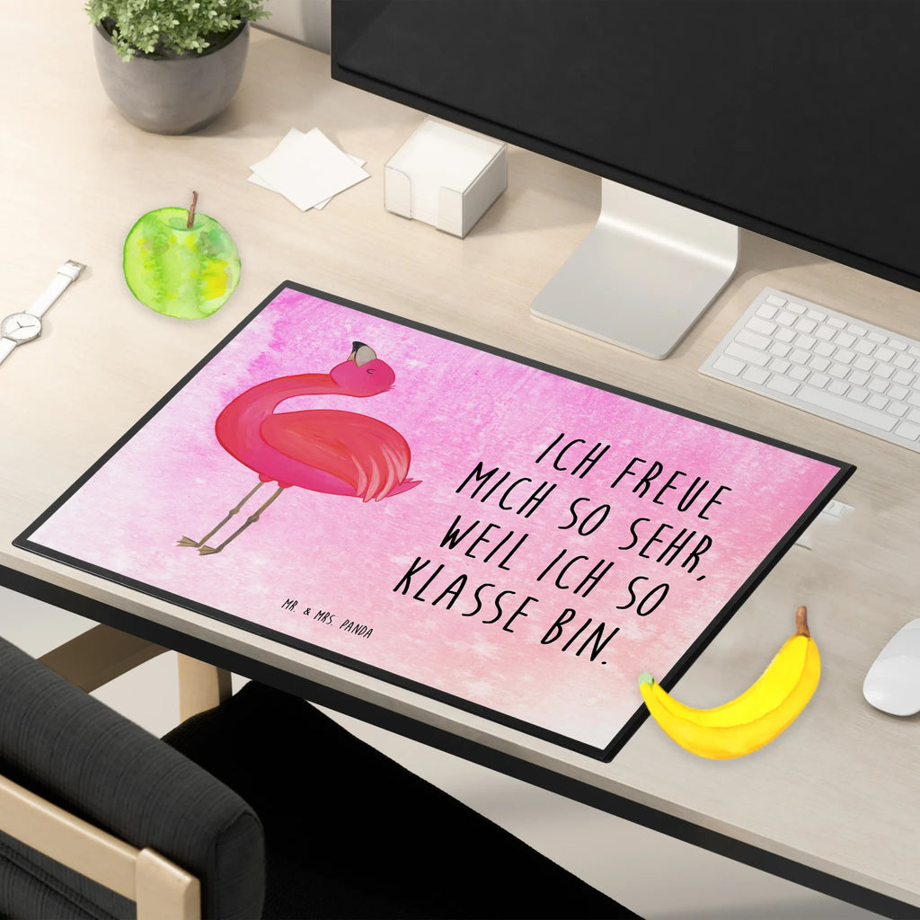 Schreibtischunterlage Flamingo Stolz Schreibtisch Unterlagen, Schreibunterlage, Schreibtischunterlage Groß, Schreibtischauflage, Büroartikel, Schreibwaren, Bürobedarf, Flamingo, Schwester, beste Freundin, Mama, Freude, stolz, Selbstakzeptanz, Freundin, Tochter, Selbstliebe