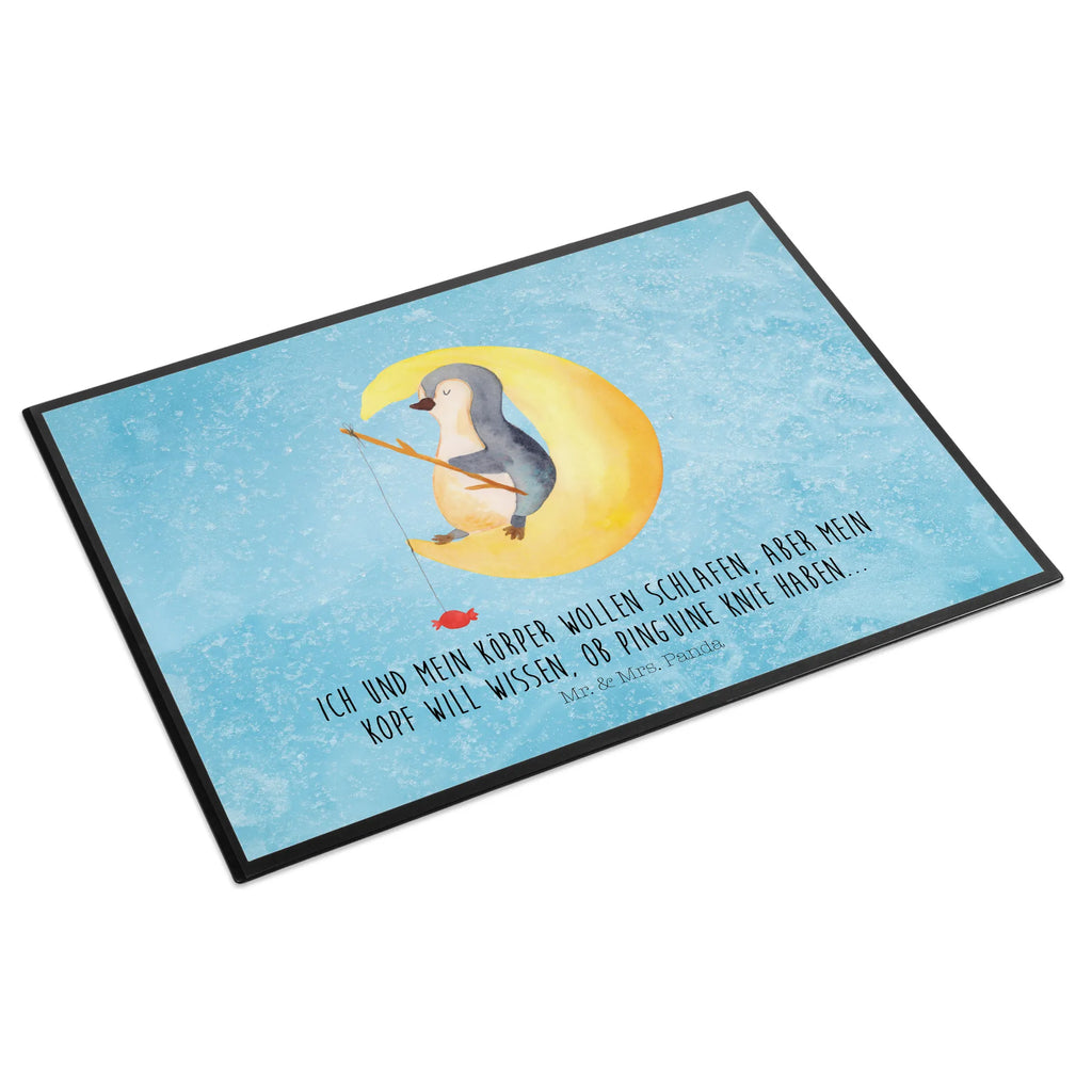 Schreibtischunterlage Pinguin Mond Schreibtischauflage, Schreibtisch Unterlagen, Büroartikel, Schreibunterlage, Bürobedarf, Schreibtischunterlage Groß, Schreibwaren, Pinguin, Gästezimmer, Einschlafen, Nachtruhe, Spruch, Pinguine, schlafen, Schlafstörungen, Schlafzimmer