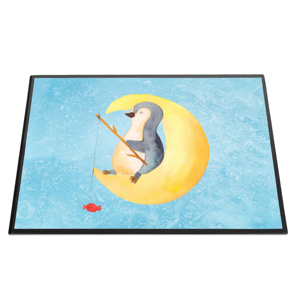 Schreibtischunterlage Pinguin Mond Schreibtischauflage, Schreibtisch Unterlagen, Büroartikel, Schreibunterlage, Bürobedarf, Schreibtischunterlage Groß, Schreibwaren, Pinguin, Gästezimmer, Einschlafen, Nachtruhe, Spruch, Pinguine, schlafen, Schlafstörungen, Schlafzimmer