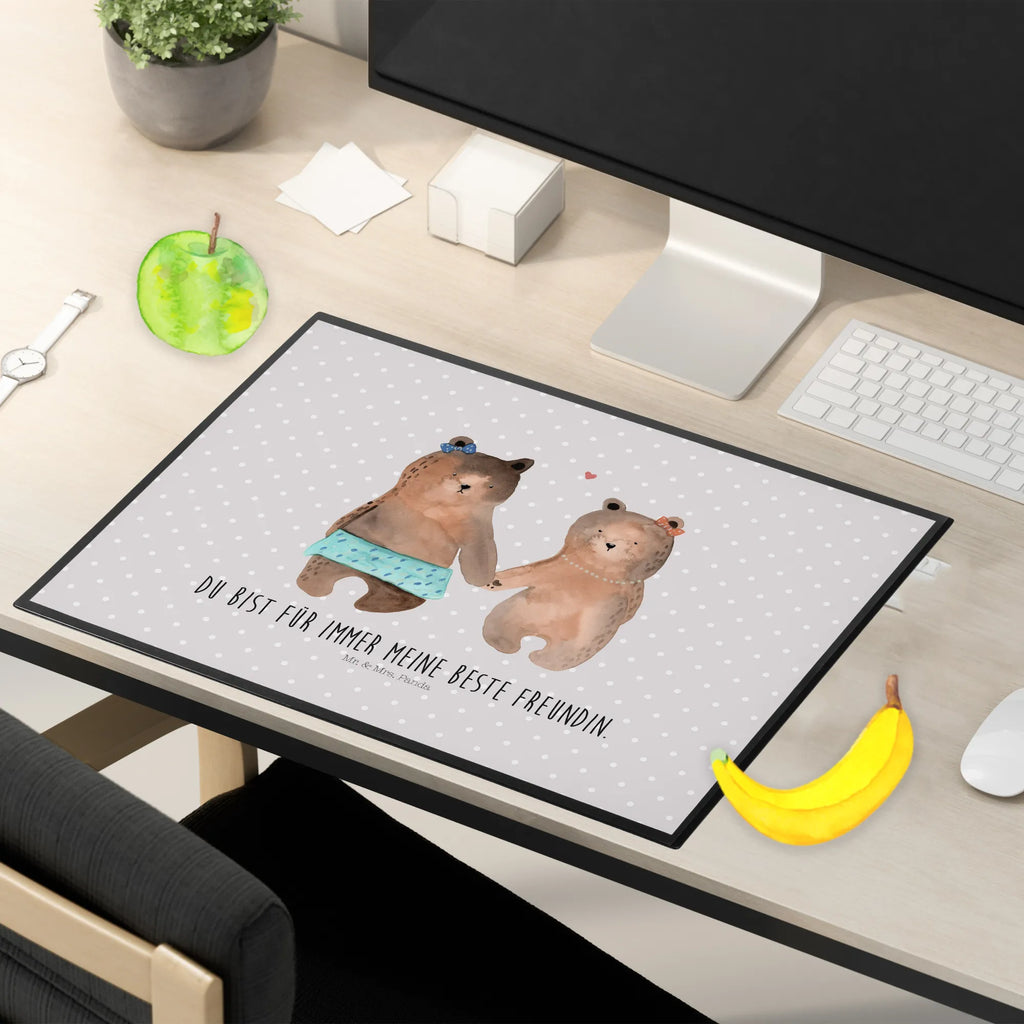 Podkładka na biurko Niedźwiedź przyjaciółka arbeitsmatte, pultunterlage, tischauflage, tischmatte, schreibauflage, Schreibtisch Unterlagen, tischpads, Tischunterlage, Schreibtisch Matte, Schreibunterlage, schreibmatte, schreibtischunterlage, tischauflagen, Schreibtischauflage, arbeitsunterlage, schreibauflagen, tischmatten, schreibtischmatte, tischpad, schreibtischauflagen, schreibtischunterlagen, Bär, Teddy, Teddybär, Bär Freundin Beste Freund Liebe Liebesbeweis Verliebt Kumpel Kumpeliene